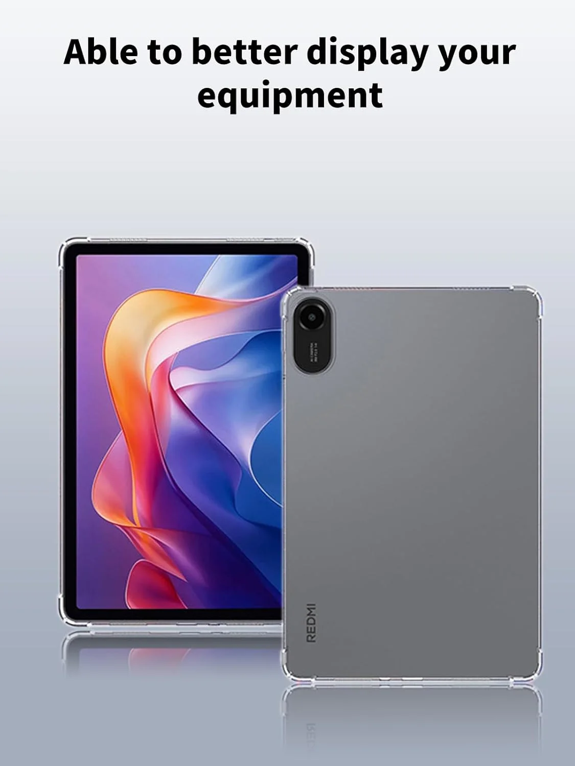 کاور تبلت شیائومی ردمی پد 2 با اندازه 11 اینچ، کاور محافظ تبلت NOUKAJU، جنس TPU شفاف، مقاوم در برابر افتادن، کاور محافظ برای ردمی پد 2 (شفاف) کاور تبلت شیائومی ردمی پد 2 با اندازه 11 اینچ، کاور محافظ تبلت NOUKAJU، جنس TPU شفاف، مقاوم در برابر افتادن، کاور محافظ برای ردمی پد 2 (شفاف)