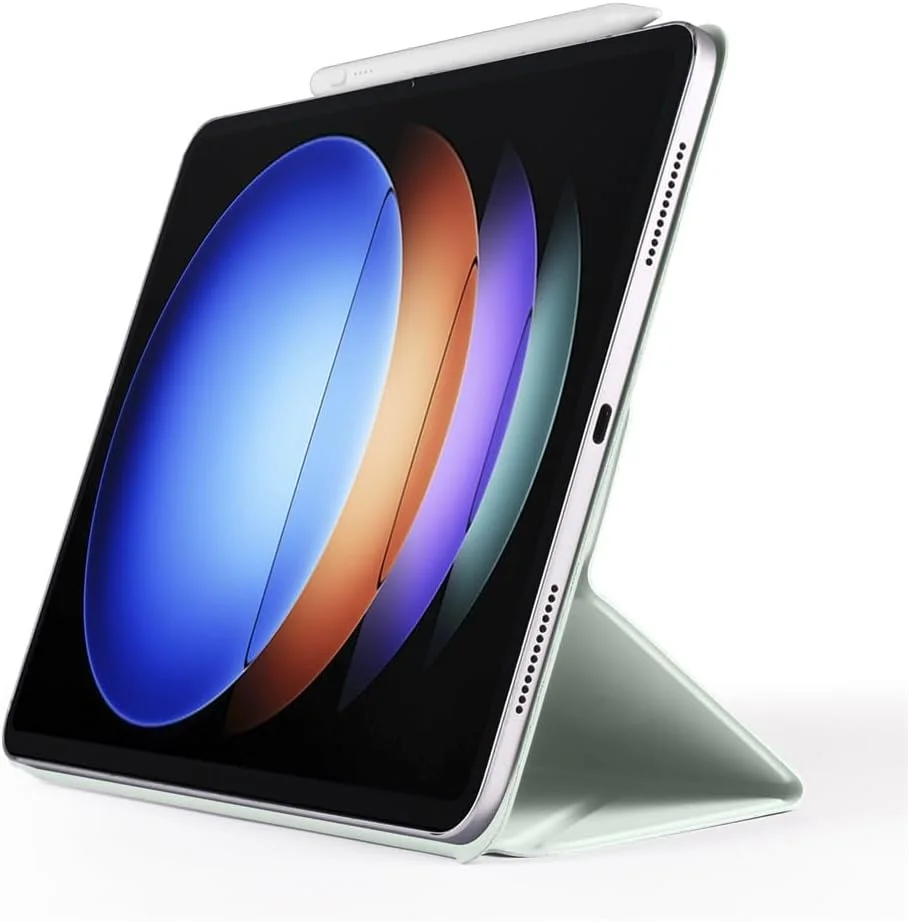 کیف تبلت مغناطیسی جداشدنی برای شیائومی پد 7 11.2 اینچ / شیائومی پد 7 پرو 11.2 اینچ، پایه تاشو افقی/عمودی، بست مغناطیسی، باریک (نعنایی) کیف تبلت مغناطیسی جداشدنی برای شیائومی پد 7 11.2 اینچ / شیائومی پد 7 پرو 11.2 اینچ، پایه تاشو افقی/عمودی، بست مغناطیسی، باریک (نعنایی)