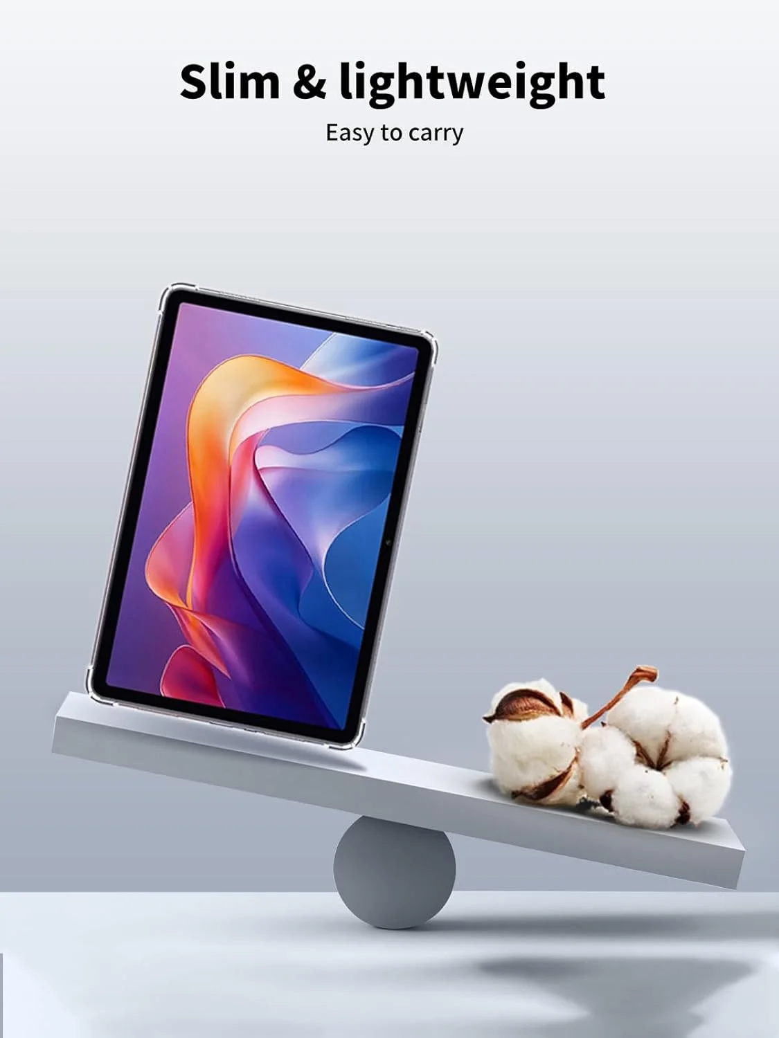 کاور تبلت شیائومی ردمی پد 2 با اندازه 11 اینچ، کاور محافظ تبلت NOUKAJU، جنس TPU شفاف، مقاوم در برابر افتادن، کاور محافظ برای ردمی پد 2 (شفاف) کاور تبلت شیائومی ردمی پد 2 با اندازه 11 اینچ، کاور محافظ تبلت NOUKAJU، جنس TPU شفاف، مقاوم در برابر افتادن، کاور محافظ برای ردمی پد 2 (شفاف)