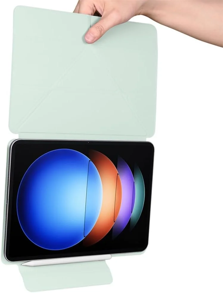 کیف تبلت مغناطیسی جداشدنی برای شیائومی پد 7 11.2 اینچ / شیائومی پد 7 پرو 11.2 اینچ، پایه تاشو افقی/عمودی، بست مغناطیسی، باریک (نعنایی) کیف تبلت مغناطیسی جداشدنی برای شیائومی پد 7 11.2 اینچ / شیائومی پد 7 پرو 11.2 اینچ، پایه تاشو افقی/عمودی، بست مغناطیسی، باریک (نعنایی)
