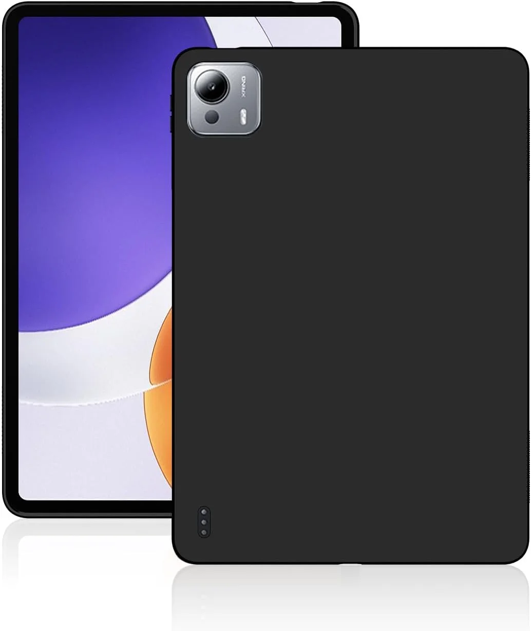 کاور تبلت Gruattreay سازگار با شیائومی پد 7S Pro 12.5 اینچ 2025، کاور پشتی محافظ سیلیکونی TPU نرم ضد ضربه برای Mi Pad 7S Pro 12.5"