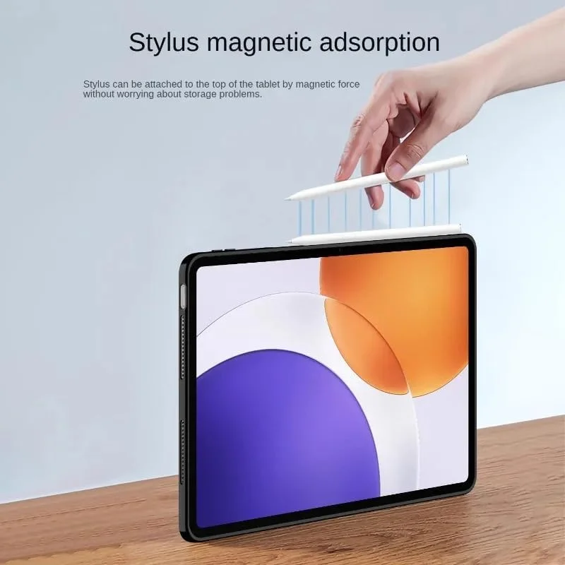 کاور تبلت Gruattreay سازگار با شیائومی پد 7S Pro 12.5 اینچ 2025، کاور پشتی محافظ سیلیکونی TPU نرم ضد ضربه برای Mi Pad 7S Pro 12.5"