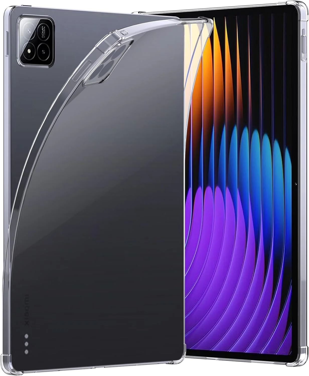 قاب محافظ TPU آنووکوا برای شیائومی پد 7/7 پرو - قاب تبلت 11.2 اینچی با محافظ لنز دوربین داخلی، نازک، شفاف، پوشش پشتی محافظ، نرم، ضربه گیر انعطاف پذیر، سیلیکون ترکیبی قاب محافظ TPU آنووکوا برای شیائومی پد 7/7 پرو - قاب تبلت 11.2 اینچی با محافظ لنز دوربین داخلی، نازک، شفاف، پوشش پشتی محافظ، نرم، ضربه گیر انعطاف پذیر، سیلیکون ترکیبی