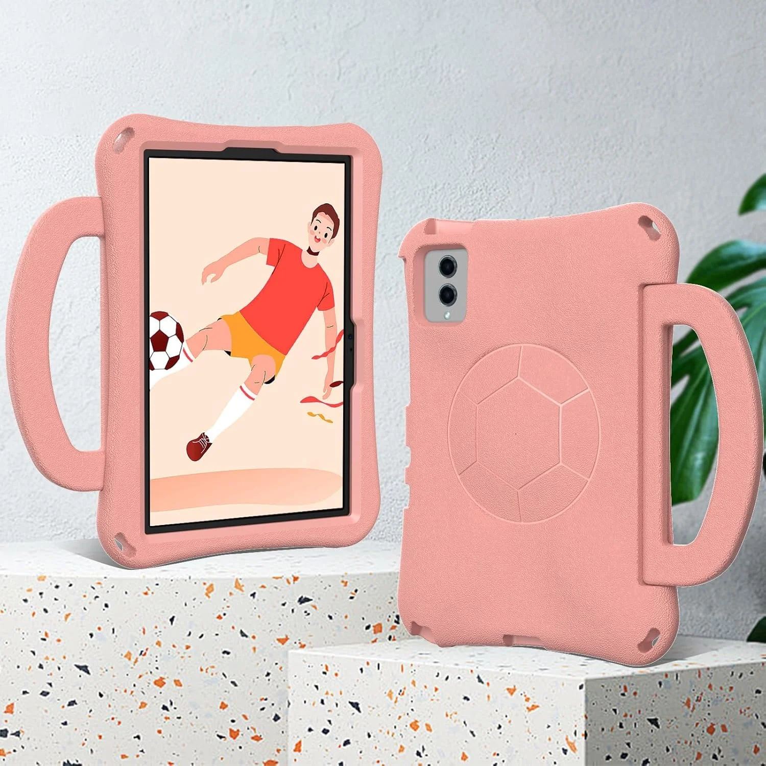 کاور تبلت مناسب کودکان سازگار با شیائومی می پد 5/MiPad 5 Pro 11 2021، کاور محافظ سبک وزن EVA ضد ضربه و مناسب کودکان با دسته و پایه + بند شانه، مناسب برای خانه (صورتی) کاور تبلت مناسب کودکان سازگار با شیائومی می پد 5/MiPad 5 Pro 11 2021، کاور محافظ سبک وزن EVA ضد ضربه و مناسب کودکان با دسته و پایه + بند شانه، مناسب برای خانه (صورتی)