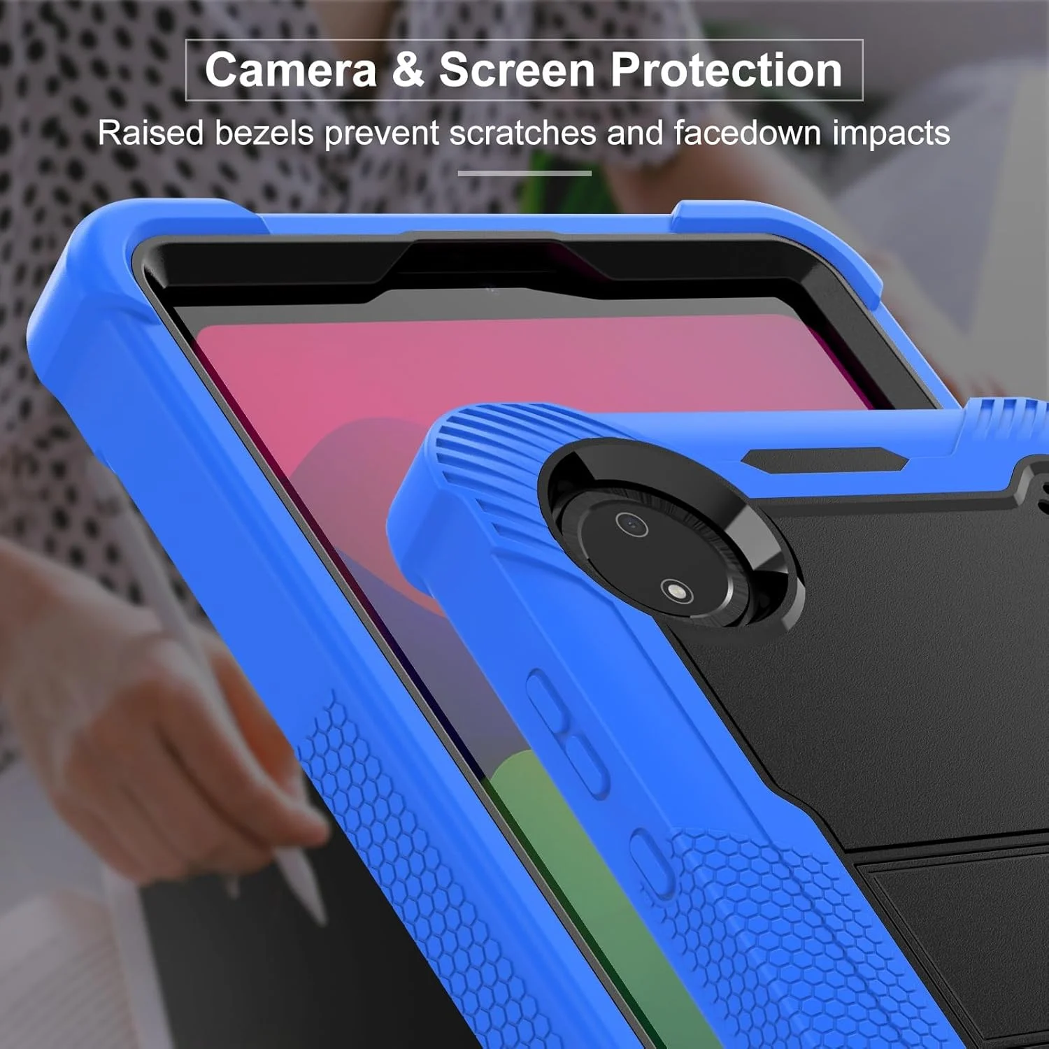 کاور تبلت سازگار با شیائومی Redmi Pad SE 8.7 اینچ (نسخه 2024)، کاور محافظ هیبریدی مقاوم در برابر ضربه با پایه، سازگار با تبلت شیائومی Redmi Pad SE 8.7 کاور تبلت سازگار با شیائومی Redmi Pad SE 8.7 اینچ (نسخه 2024)، کاور محافظ هیبریدی مقاوم در برابر ضربه با پایه، سازگار با تبلت شیائومی Redmi Pad SE 8.7