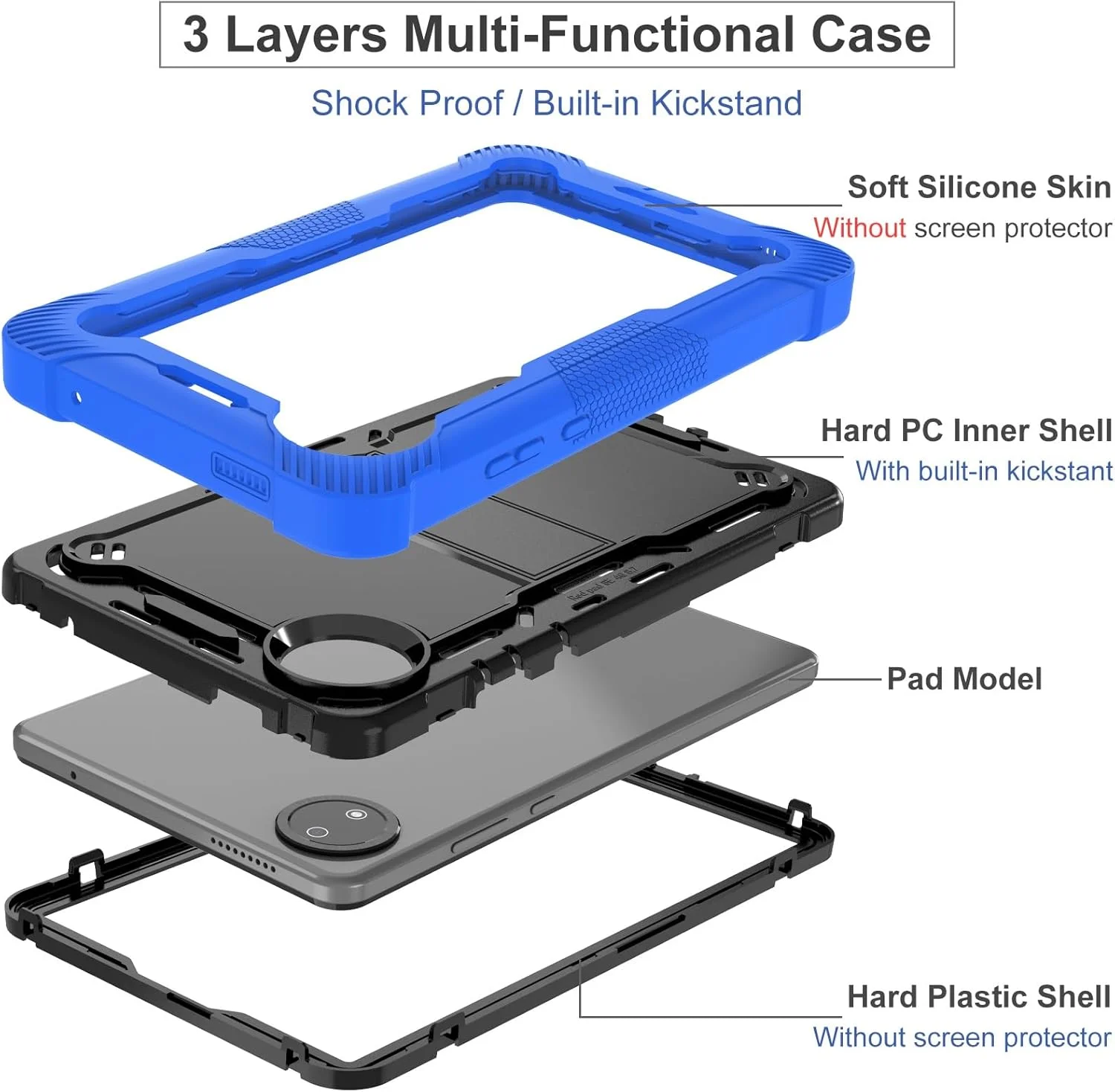 کاور تبلت سازگار با شیائومی Redmi Pad SE 8.7 اینچ (نسخه 2024)، کاور محافظ هیبریدی مقاوم در برابر ضربه با پایه، سازگار با تبلت شیائومی Redmi Pad SE 8.7 کاور تبلت سازگار با شیائومی Redmi Pad SE 8.7 اینچ (نسخه 2024)، کاور محافظ هیبریدی مقاوم در برابر ضربه با پایه، سازگار با تبلت شیائومی Redmi Pad SE 8.7