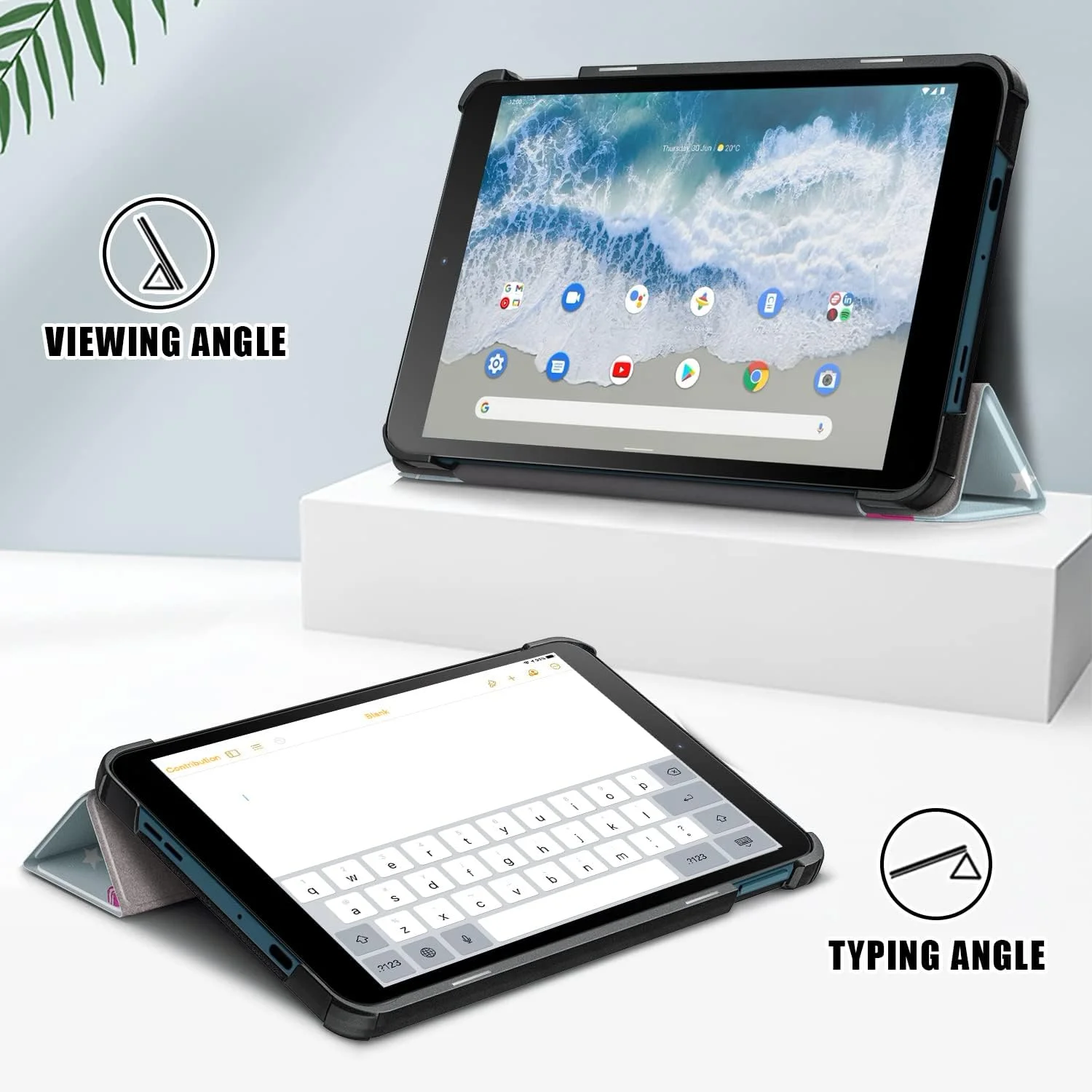 کاور تبلت اوایترو مناسب برای شیائومی پد 5 پرو 12.4، زوایای دید چندگانه، کاور هوشمند چرمی PU جدید با قابلیت بیدار شدن/خواب خودکار، کاور باریک تاشو برای شیائومی پد 5 پرو 12.4 (2022) -6 کاور تبلت اوایترو مناسب برای شیائومی پد 5 پرو 12.4، زوایای دید چندگانه، کاور هوشمند چرمی PU جدید با قابلیت بیدار شدن/خواب خودکار، کاور باریک تاشو برای شیائومی پد 5 پرو 12.4 (2022) -6