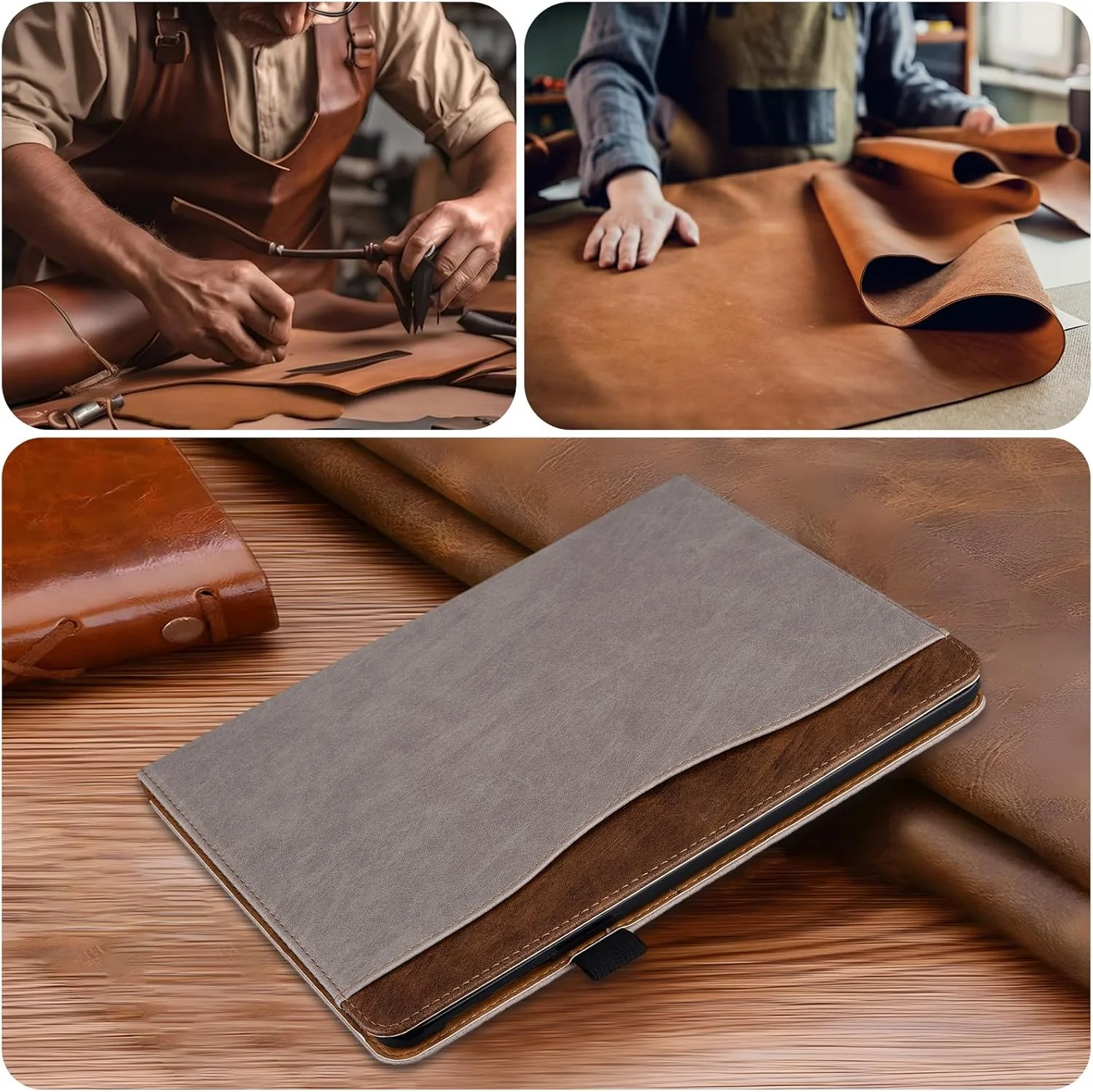 Cicil Tablet Case Compatible with Xiaomi Redmi Pad Pro/Poco Pad 12.1 Inch 2024, Protective PU Leather Case with Stand and Card Slot for Tablet Cover, Kaqi Cicil Tablet Case Compatible with Xiaomi Redmi Pad Pro/Poco Pad 12.1 Inch 2024, Protective PU Leather Case with Stand and Card Slot for Tablet Cover, Kaqi