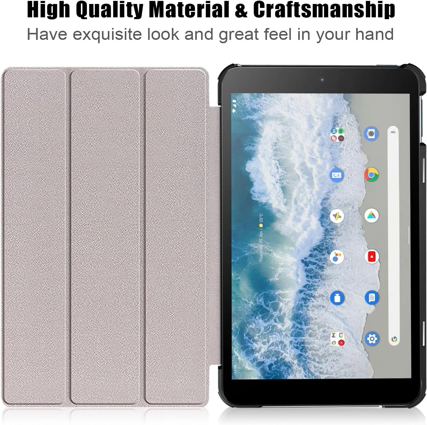 کاور تبلت شیائومی پد 5 پرو 12.4 اینچ OIATROE، زوایای دید چندگانه، روکش هوشمند چرمی PU جدید با قابلیت بیدار شدن/به خواب رفتن خودکار، کاور باریک تاشو برای شیائومی پد 5 پرو 12.4 (2022) -6 کاور تبلت شیائومی پد 5 پرو 12.4 اینچ OIATROE، زوایای دید چندگانه، روکش هوشمند چرمی PU جدید با قابلیت بیدار شدن/به خواب رفتن خودکار، کاور باریک تاشو برای شیائومی پد 5 پرو 12.4 (2022) -6