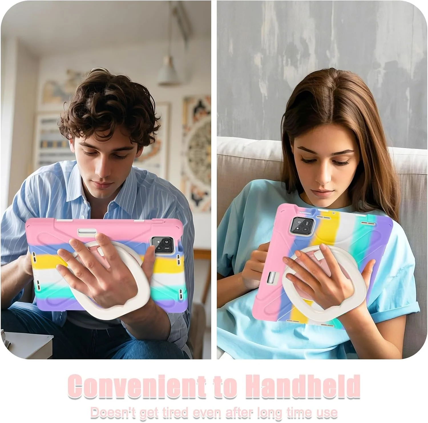 کیف مسافرتی تبلت سازگار با شیائومی Mi Pad 7/Mi Pad 7 Pro 11.2 اینچی (2024)، کیف TPU مقاوم در برابر ضربه برای کودکان، پایه چند منظوره چرخان 360 درجه و بند شانه. محافظت کیف مسافرتی تبلت سازگار با شیائومی Mi Pad 7/Mi Pad 7 Pro 11.2 اینچی (2024)، کیف TPU مقاوم در برابر ضربه برای کودکان، پایه چند منظوره چرخان 360 درجه و بند شانه. محافظت