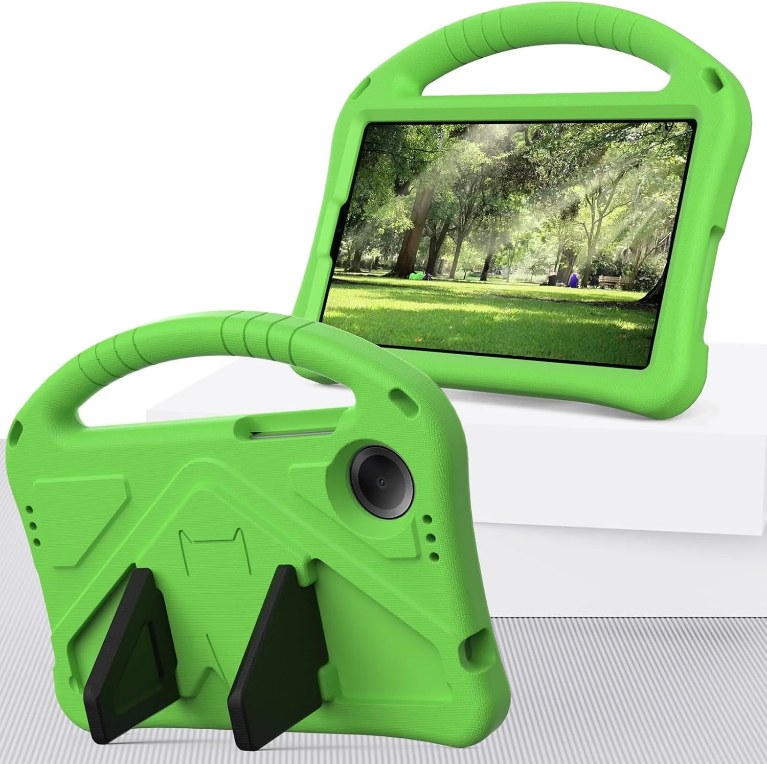 کاور تبلت کودکانه سازگار با شیائومی ردمی پد SE 8.7/ ردمی پد SE 4G عرضه شده در سال 2024، کاور سبک وزن EVA ضد ضربه و مقاوم در برابر سقوط، کاور محافظ سازگار با Re