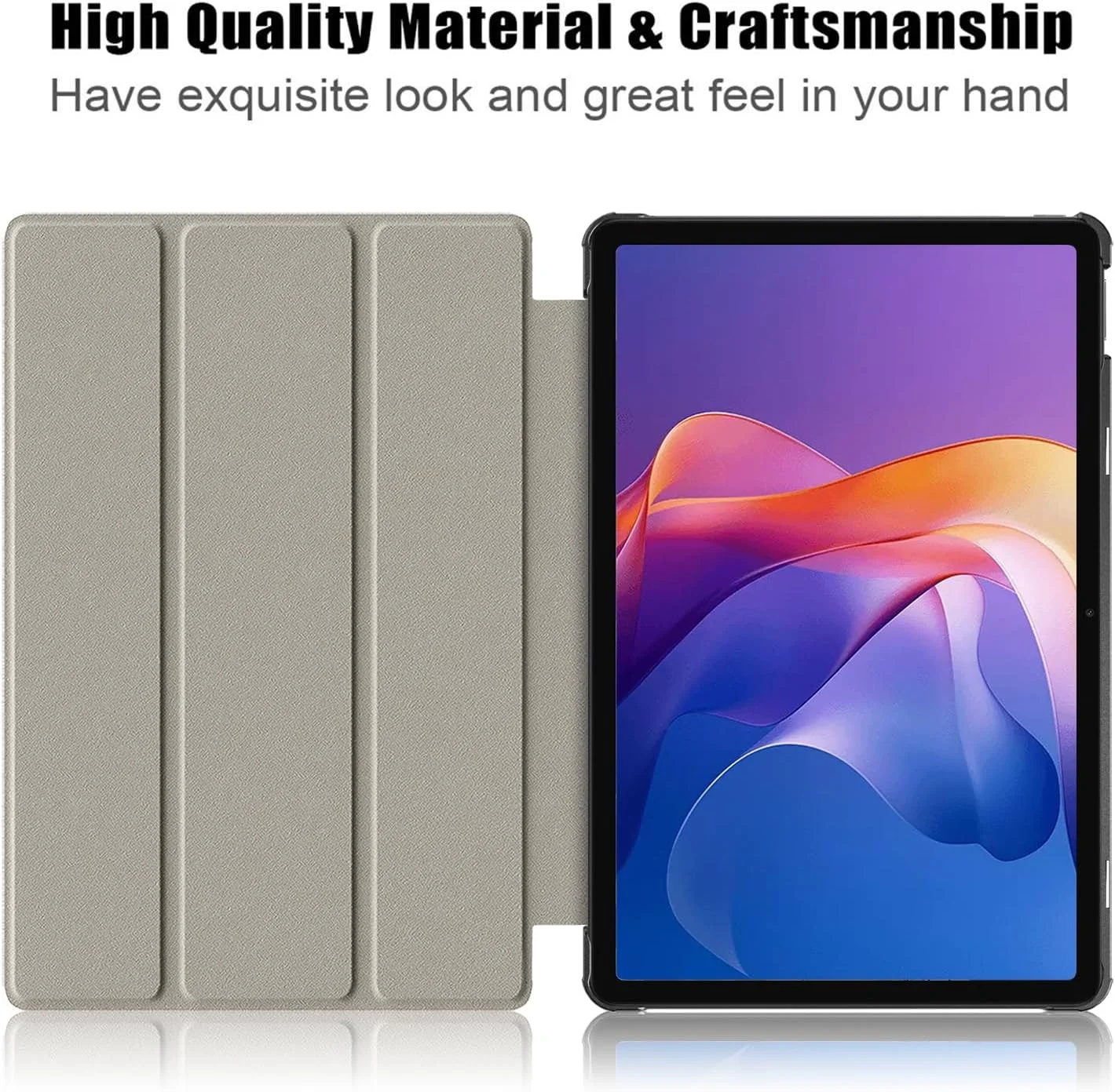 کاور تبلت Gruattreay سازگار با شیائومی Redmi Pad 2 11 اینچ عرضه شده در سال 2025، کاور محافظ باریک و سبک با روکش سخت و پایه چند زاویه ای (سبز) کاور تبلت Gruattreay سازگار با شیائومی Redmi Pad 2 11 اینچ عرضه شده در سال 2025، کاور محافظ باریک و سبک با روکش سخت و پایه چند زاویه ای (سبز)