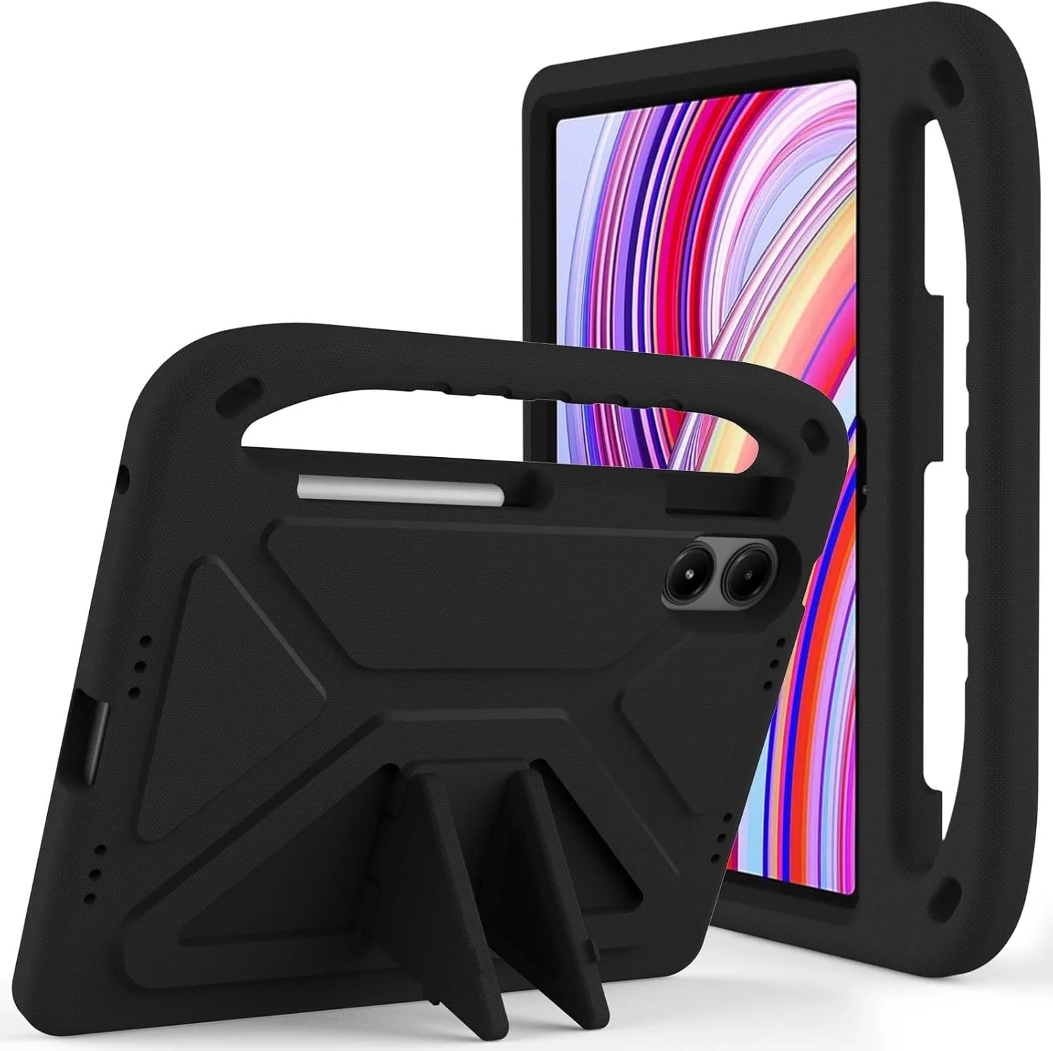 کاور تبلت کودکانه سازگار با شیائومی Redmi Pad Pro 12.1 اینچ 2024، کاور محافظ سبک وزن و ضد ضربه با دسته و پایه مناسب کودکان سازگار با تبلت شیائومی Redmi Pad Pro 12.1 اینچ 2024 کاور تبلت کودکانه سازگار با شیائومی Redmi Pad Pro 12.1 اینچ 2024، کاور محافظ سبک وزن و ضد ضربه با دسته و پایه مناسب کودکان سازگار با تبلت شیائومی Redmi Pad Pro 12.1 اینچ 2024