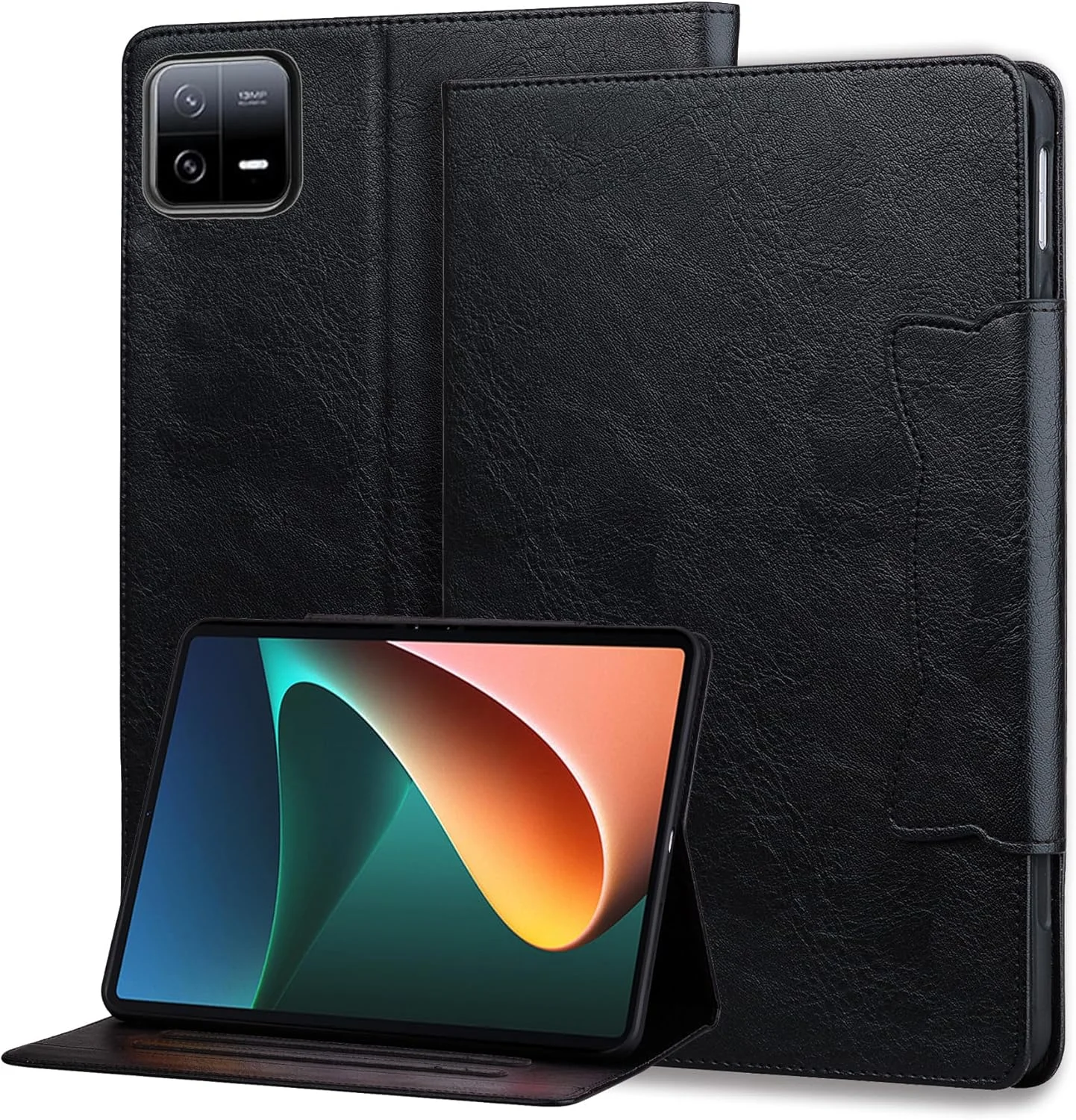 Mldjomid Tablet Case for Xiaomi Pad 7 / Xiaomi Pad 7 Pro 11.2 Zoll 2024 Protective Cover, PU Leather Business Cover with Card Slots and Stand Function for Xiaomi Pad 7 /Pad 7 Pro 11.2 Inches, Black Mldjomid Tablet Case for Xiaomi Pad 7 / Xiaomi Pad 7 Pro 11.2 Zoll 2024 Protective Cover, PU Leather Business Cover with Card Slots and Stand Function for Xiaomi Pad 7 /Pad 7 Pro 11.2 Inches, Black