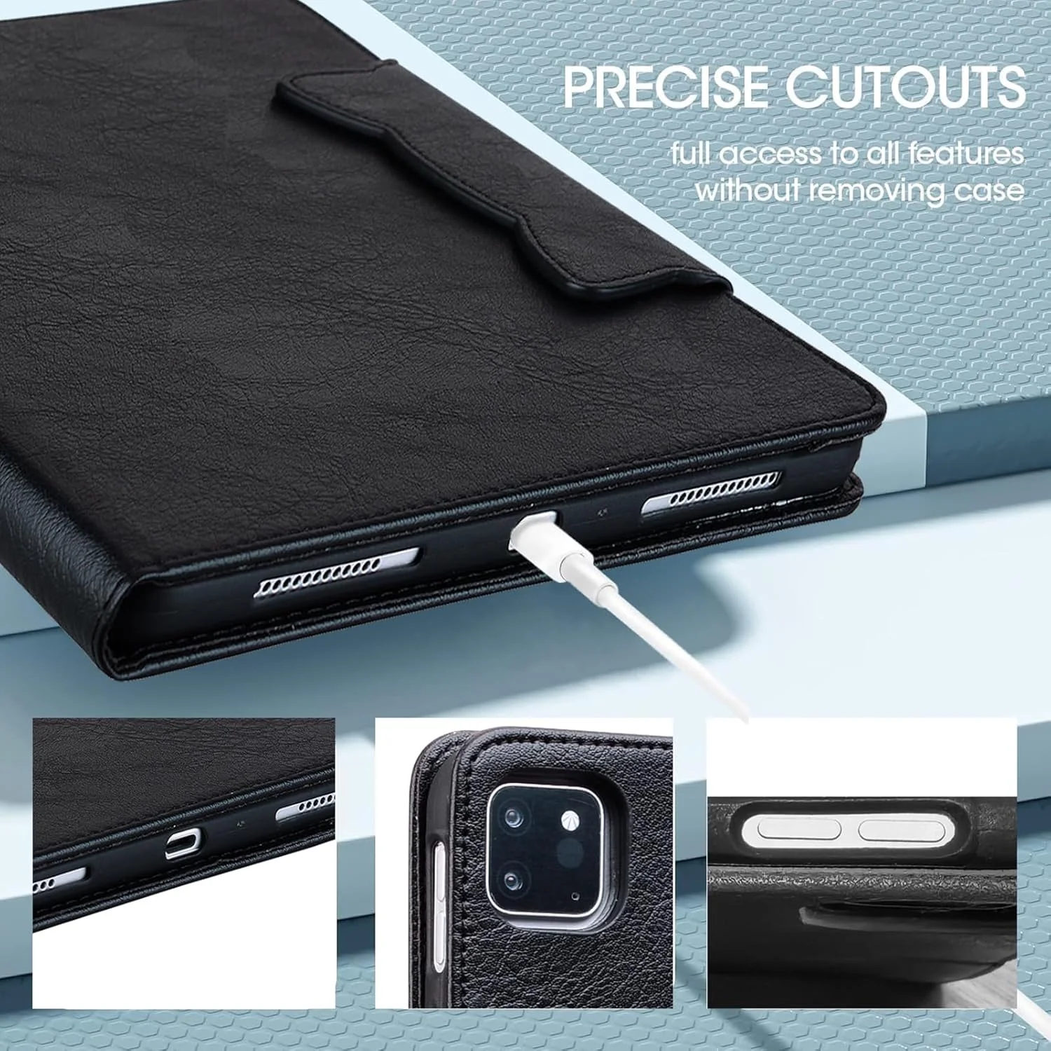 Mldjomid Tablet Case for Xiaomi Pad 7 / Xiaomi Pad 7 Pro 11.2 Zoll 2024 Protective Cover, PU Leather Business Cover with Card Slots and Stand Function for Xiaomi Pad 7 /Pad 7 Pro 11.2 Inches, Black Mldjomid Tablet Case for Xiaomi Pad 7 / Xiaomi Pad 7 Pro 11.2 Zoll 2024 Protective Cover, PU Leather Business Cover with Card Slots and Stand Function for Xiaomi Pad 7 /Pad 7 Pro 11.2 Inches, Black