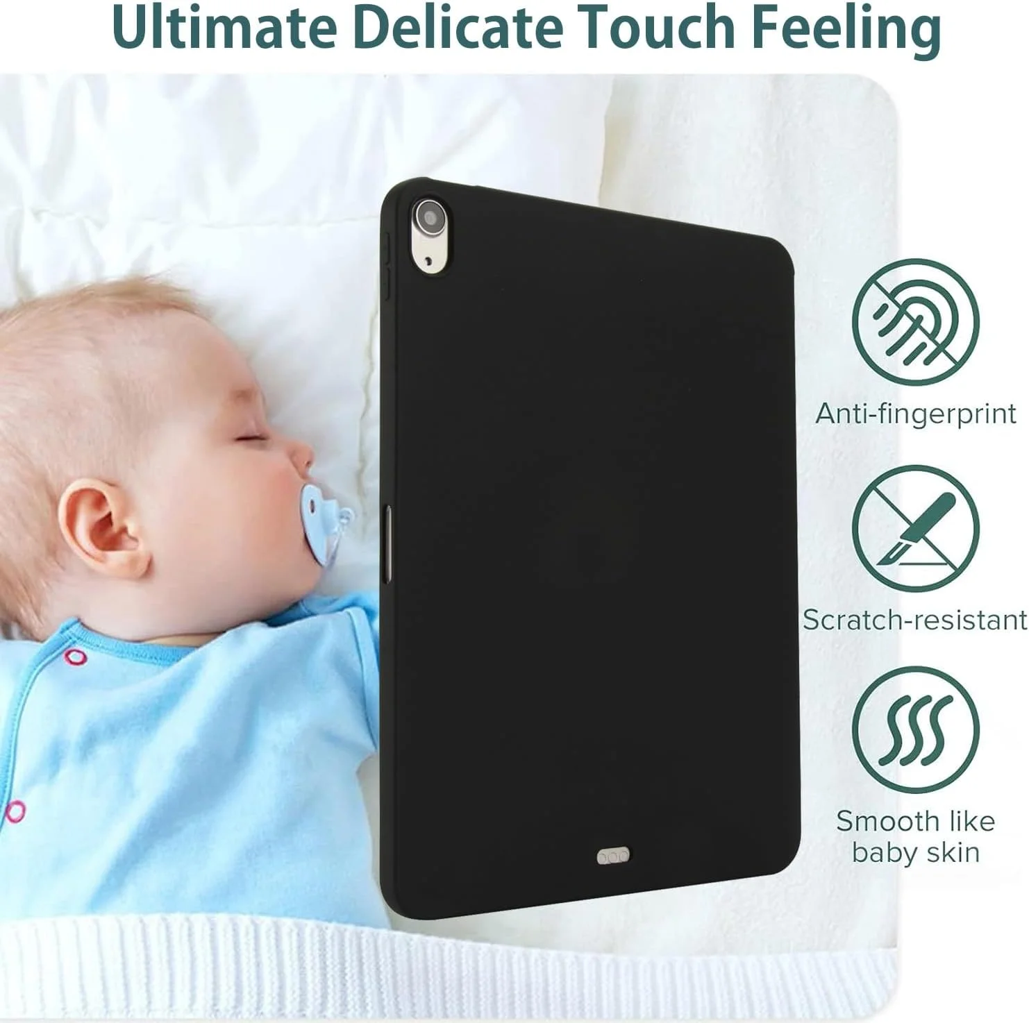 کاور تبلت سازگار با شیائومی Mi Pad 7/Pad 7 Pro 11.2 اینچ 2024، طراحی نرم، TPU مات، باریک، ضد ضربه، محافظ، باریک و سبک، کاور هوشمند سیلیکونی تبلت (مشکی) کاور تبلت سازگار با شیائومی Mi Pad 7/Pad 7 Pro 11.2 اینچ 2024، طراحی نرم، TPU مات، باریک، ضد ضربه، محافظ، باریک و سبک، کاور هوشمند سیلیکونی تبلت (مشکی)