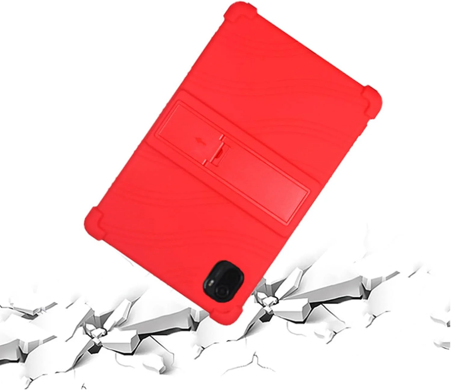 Chstls Silicone Case for Xiaomi Pad 5 2021 11 Inch, Shockproof Soft Silicone Back Case, Lightweight Kids Friendly Cover with Foldable Stand for Xiaomi Pad 5 Pro 11 5G 2021 - Black Chstls Silicone Case for Xiaomi Pad 5 2021 11 Inch, Shockproof Soft Silicone Back Case, Lightweight Kids Friendly Cover with Foldable Stand for Xiaomi Pad 5 Pro 11 5G 2021 - Black