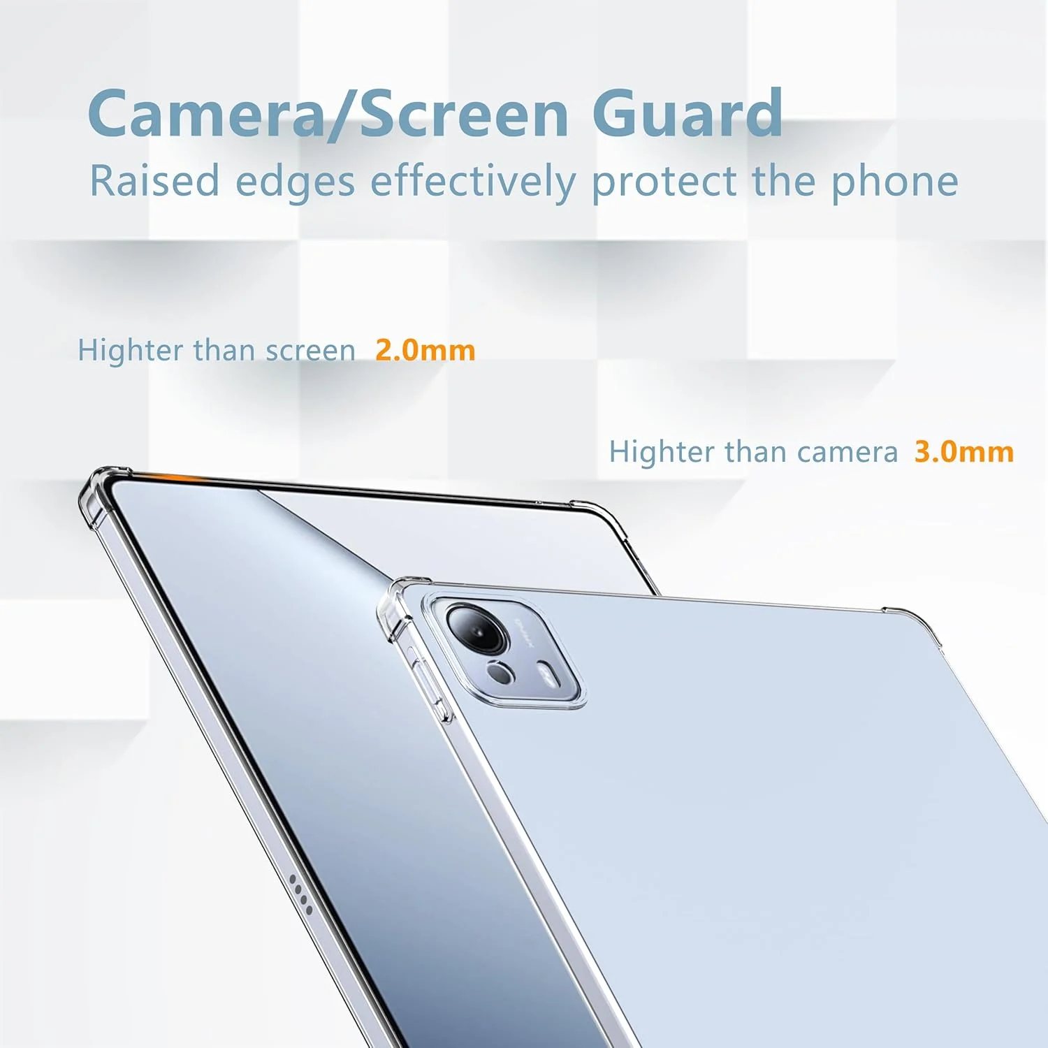 کاور TPU شفاف آنووکوا برای تبلت شیائومی پد 7 اولترا، محافظ لنز دوربین داخلی، نازک، شفاف، محافظ پشتی، ضربه گیر نرم و انعطاف پذیر، سیلیکونی ترکیبی کاور TPU شفاف آنووکوا برای تبلت شیائومی پد 7 اولترا، محافظ لنز دوربین داخلی، نازک، شفاف، محافظ پشتی، ضربه گیر نرم و انعطاف پذیر، سیلیکونی ترکیبی