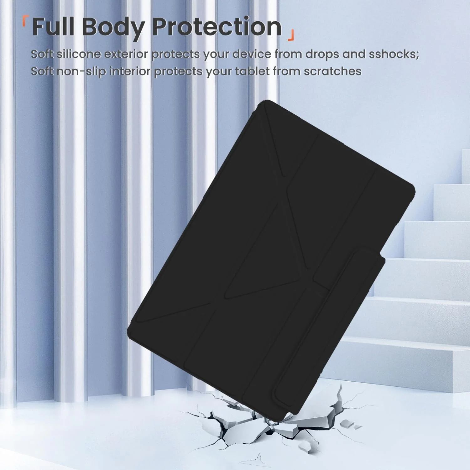 کیف Gruattreay سازگار با تبلت شیائومی Redmi K Pad 8.8 اینچ 2025، جلد ضد خش با سگک، پایه چند زاویه تاشو Y، بیدار/خواب خودکار (آبی) کیف Gruattreay سازگار با تبلت شیائومی Redmi K Pad 8.8 اینچ 2025، جلد ضد خش با سگک، پایه چند زاویه تاشو Y، بیدار/خواب خودکار (آبی)