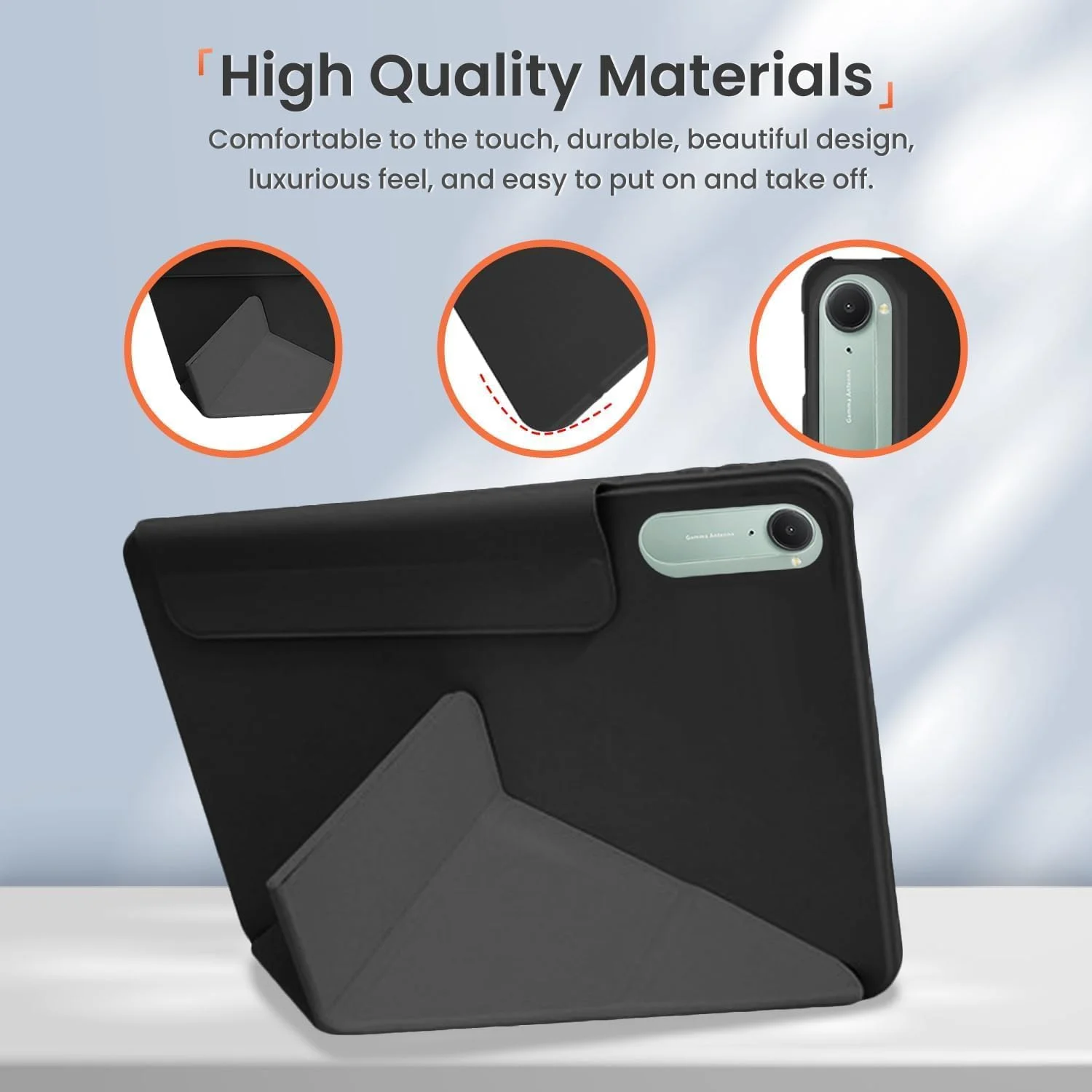 کیف Gruattreay سازگار با تبلت شیائومی Redmi K Pad 8.8 اینچ 2025، جلد ضد خش با سگک، پایه چند زاویه تاشو Y، بیدار/خواب خودکار (آبی) کیف Gruattreay سازگار با تبلت شیائومی Redmi K Pad 8.8 اینچ 2025، جلد ضد خش با سگک، پایه چند زاویه تاشو Y، بیدار/خواب خودکار (آبی)