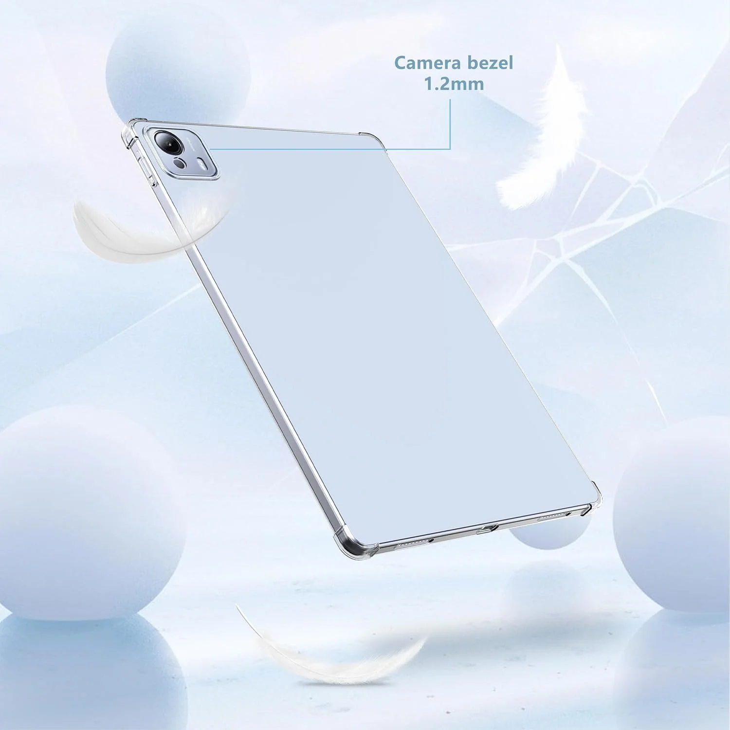 کاور TPU شفاف آنووکوا برای تبلت شیائومی پد 7 اولترا، محافظ لنز دوربین داخلی، نازک، شفاف، محافظ پشتی، ضربه گیر نرم و انعطاف پذیر، سیلیکونی ترکیبی کاور TPU شفاف آنووکوا برای تبلت شیائومی پد 7 اولترا، محافظ لنز دوربین داخلی، نازک، شفاف، محافظ پشتی، ضربه گیر نرم و انعطاف پذیر، سیلیکونی ترکیبی