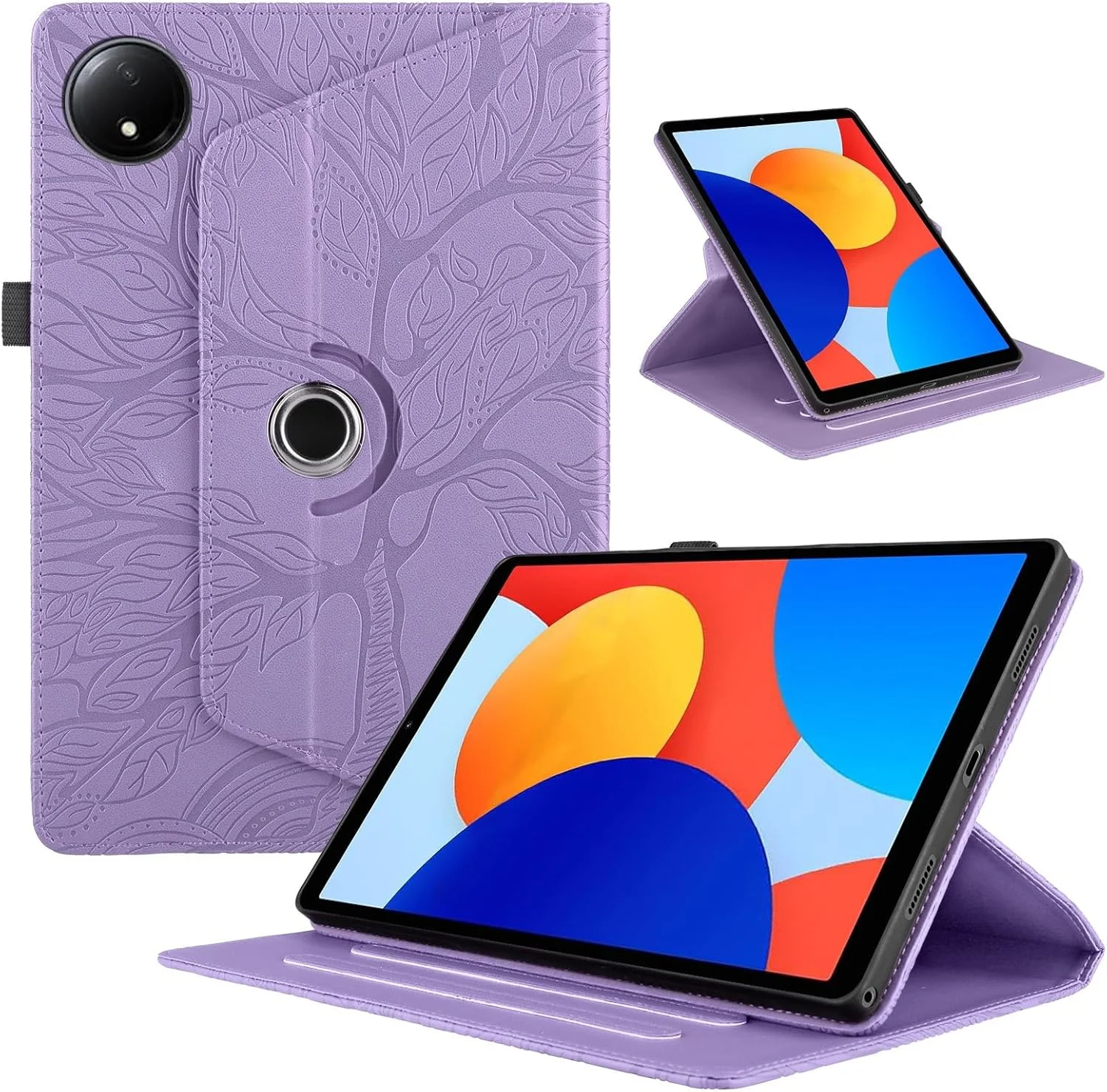 کیف تبلت سازگار با Xiaomi Redmi Pad SE 8.7 اینچ، مدل 2024، با قابلیت چرخش 360 درجه و طرح برجسته تاشو کیف تبلت سازگار با Xiaomi Redmi Pad SE 8.7 اینچ، مدل 2024، با قابلیت چرخش 360 درجه و طرح برجسته تاشو