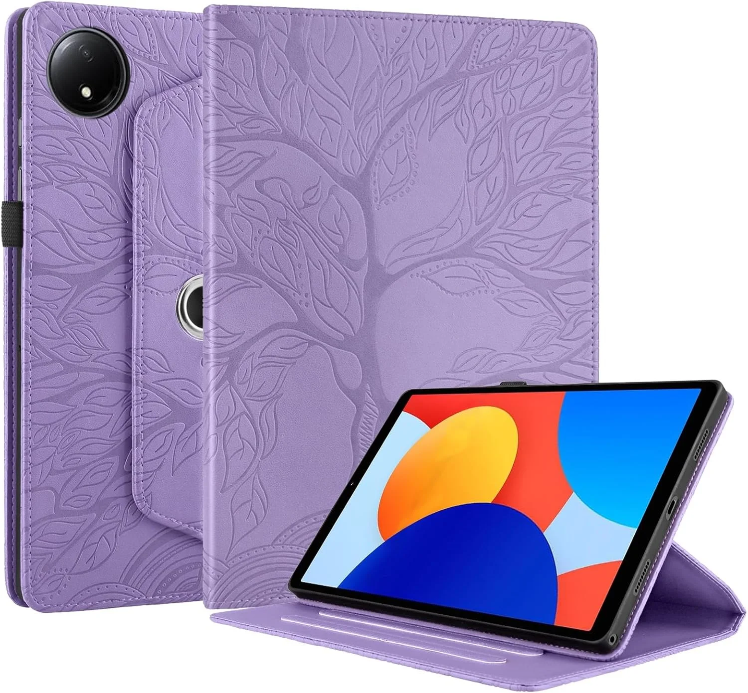 کیف تبلت سازگار با Xiaomi Redmi Pad SE 8.7 اینچ، مدل 2024، با قابلیت چرخش 360 درجه و طرح برجسته تاشو کیف تبلت سازگار با Xiaomi Redmi Pad SE 8.7 اینچ، مدل 2024، با قابلیت چرخش 360 درجه و طرح برجسته تاشو