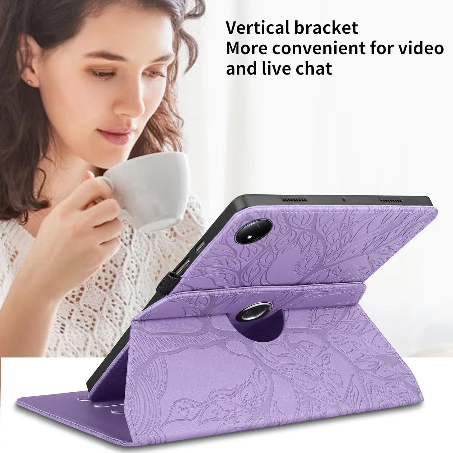 کیف تبلت سازگار با Xiaomi Redmi Pad SE 8.7 اینچ، مدل 2024، با قابلیت چرخش 360 درجه و طرح برجسته تاشو کیف تبلت سازگار با Xiaomi Redmi Pad SE 8.7 اینچ، مدل 2024، با قابلیت چرخش 360 درجه و طرح برجسته تاشو
