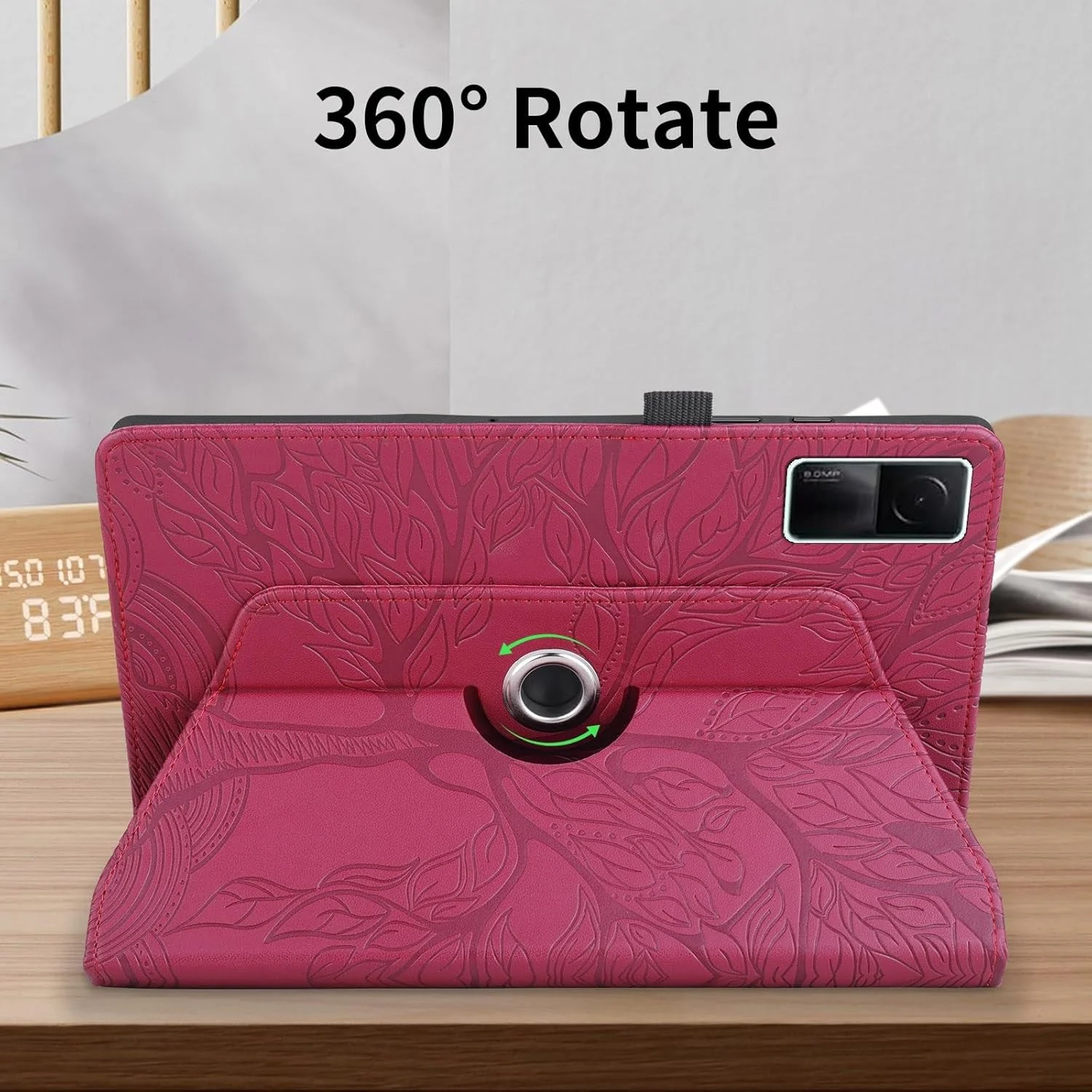 کیف تبلت سازگار با Xiaomi Redmi Pad 10.61 اینچ، مناسب تبلت های عرضه شده در سال 2022، با قابلیت تاشو و چرخش 360 درجه کیف تبلت سازگار با Xiaomi Redmi Pad 10.61 اینچ، مناسب تبلت های عرضه شده در سال 2022، با قابلیت تاشو و چرخش 360 درجه