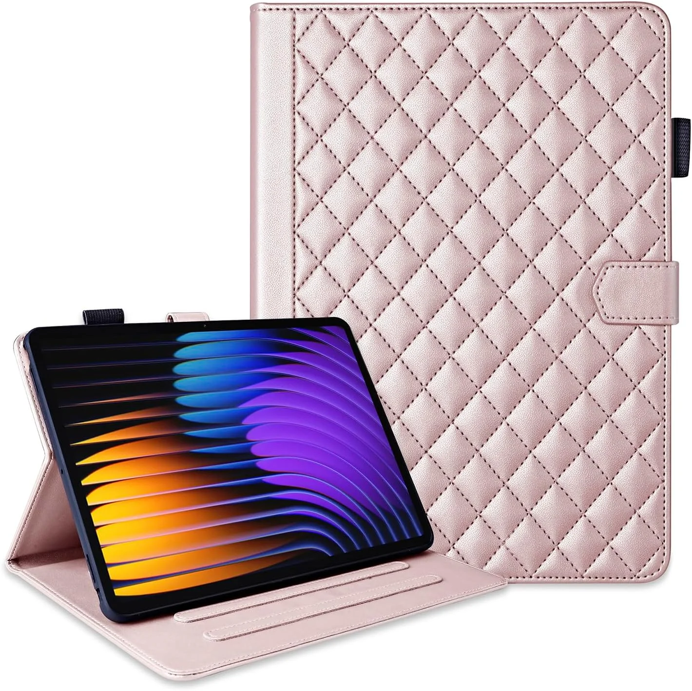 کیف محافظ چرمی ویتازی مناسب برای تبلت شیائومی Mi Pad 7 / Pad 7 Pro 11.2 اینچ 2024، مناسب کاربری تجاری، دارای جای کارت و استند، طلایی رز کیف محافظ چرمی ویتازی مناسب برای تبلت شیائومی Mi Pad 7 / Pad 7 Pro 11.2 اینچ 2024، مناسب کاربری تجاری، دارای جای کارت و استند، طلایی رز