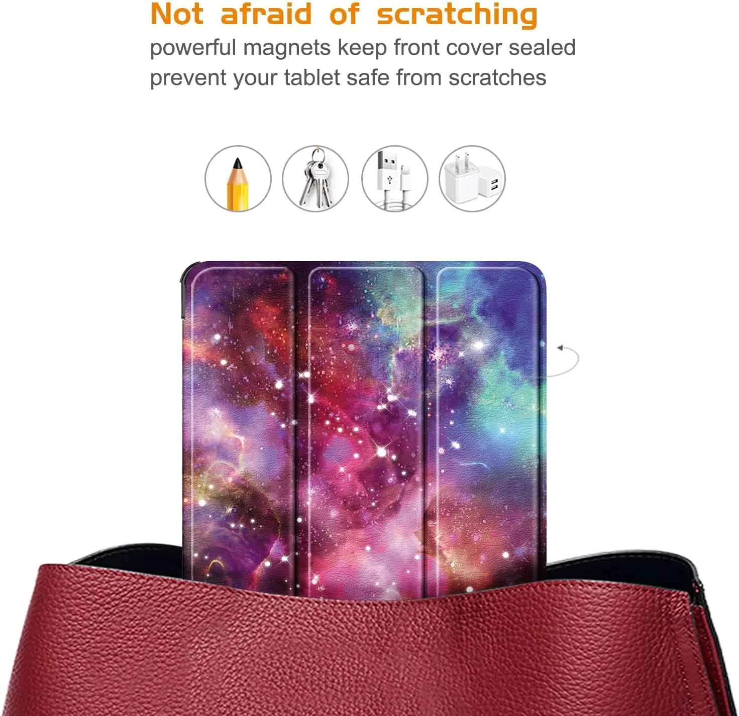 کیف تبلت TOPCASE برای تبلت شیائومی Redmi Pad Pro 12.1 اینچ / تبلت شیائومی Poco Pad 2024 12.1 اینچ، کیف محافظ باریک با عملکرد خواب/بیدار خودکار و پایه، طرح کهکشانی کیف تبلت TOPCASE برای تبلت شیائومی Redmi Pad Pro 12.1 اینچ / تبلت شیائومی Poco Pad 2024 12.1 اینچ، کیف محافظ باریک با عملکرد خواب/بیدار خودکار و پایه، طرح کهکشانی