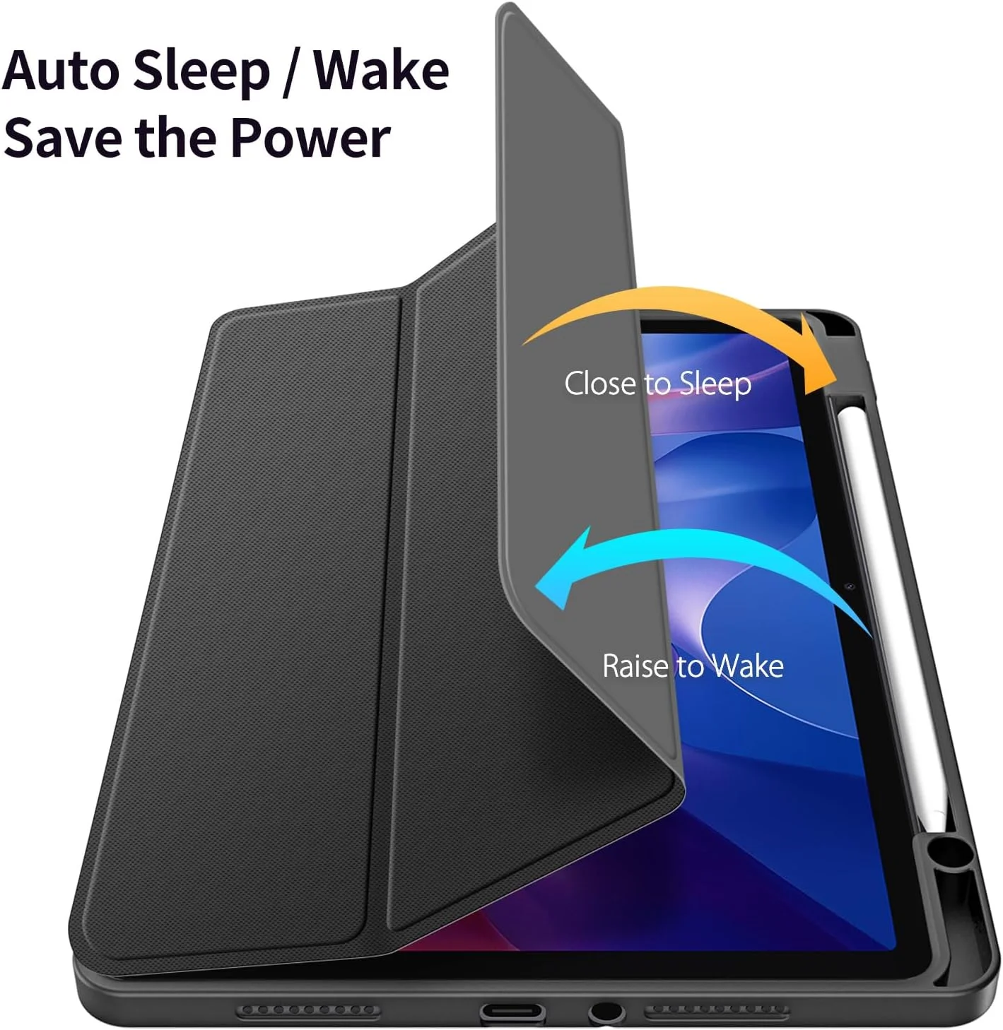 کیف تبلت Gruattreay سازگار با شیائومی Redmi Pad 2 11 اینچ (2025)، کیف چرمی PU سه تایی با قابلیت بیدار/خواب خودکار، پوشش پشتی شفاف و جای مداد داخلی کیف تبلت Gruattreay سازگار با شیائومی Redmi Pad 2 11 اینچ (2025)، کیف چرمی PU سه تایی با قابلیت بیدار/خواب خودکار، پوشش پشتی شفاف و جای مداد داخلی