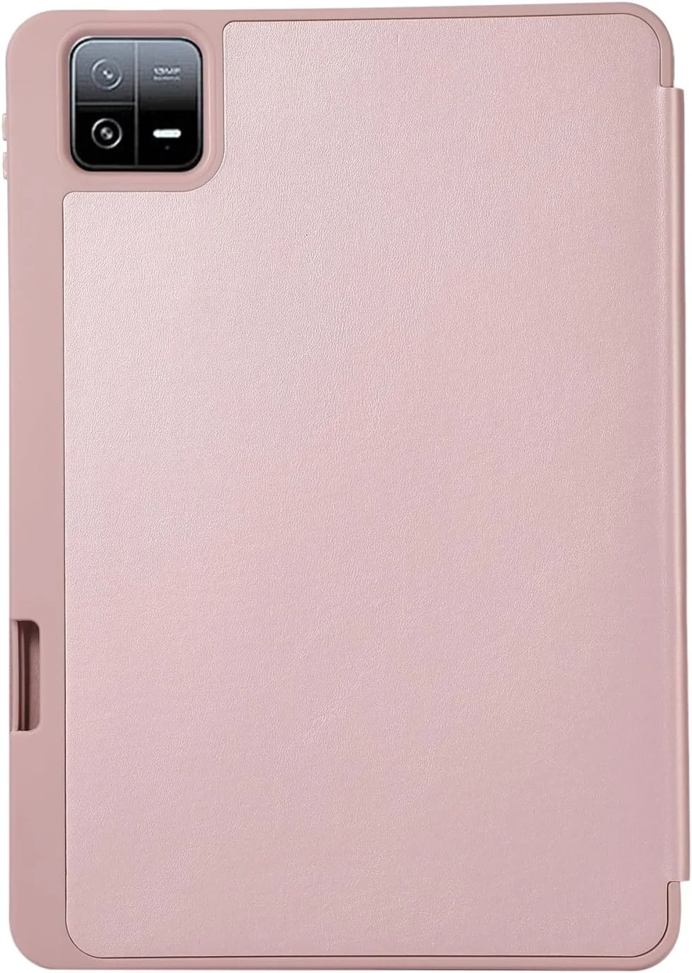 کیف تبلت مسافرتی سازگار با شیائومی پد 6 11 اینچی با جای قلم، کیف هوشمند با پایه سه دری و پشت TPU نرم، عملکرد خواب/بیدار شدن خودکار