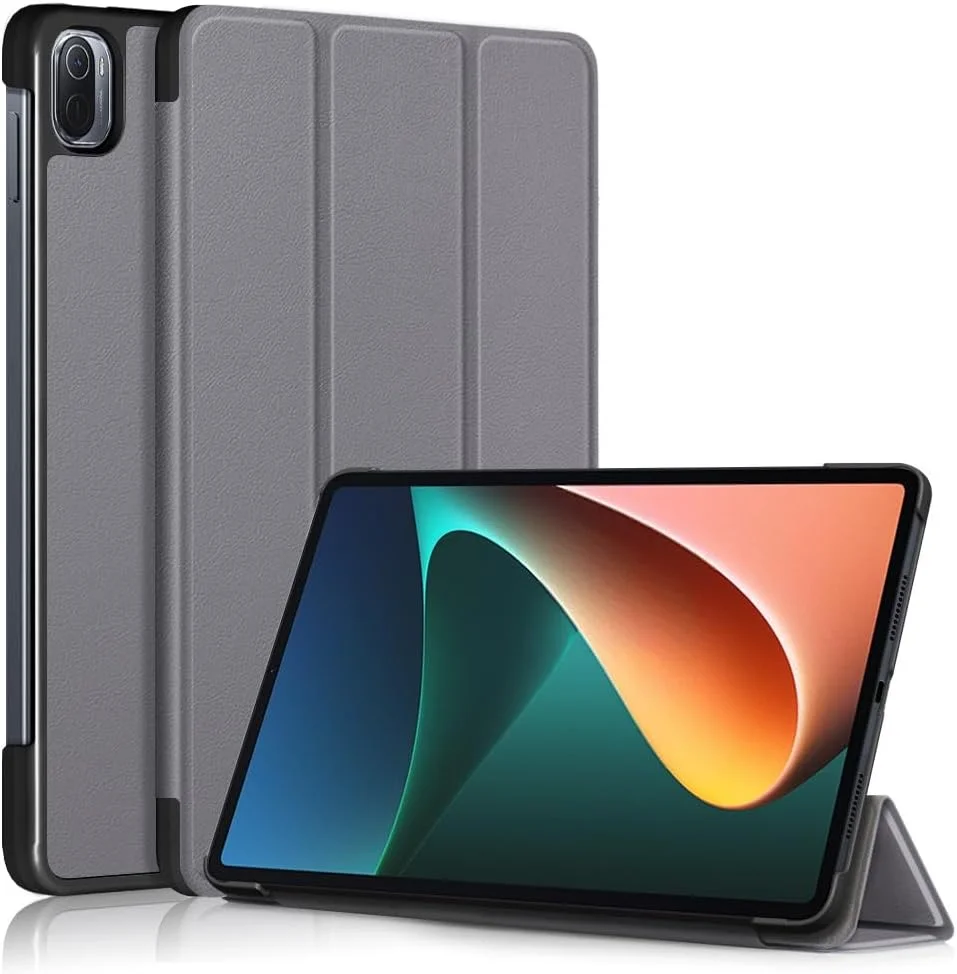 کیف تبلت مسافرتی سازگار با شیائومی می پد 5/MiPad 5 Pro 11 اینچ 2021، کیف تبلت هوشمند سه تایی، کیف پایه سبک فوق العاده باریک، پوشش فولیو با پوسته پشتی PC سخت، تبلت با قابلیت خواب/بیدار شدن خودکار کیف تبلت مسافرتی سازگار با شیائومی می پد 5/MiPad 5 Pro 11 اینچ 2021، کیف تبلت هوشمند سه تایی، کیف پایه سبک فوق العاده باریک، پوشش فولیو با پوسته پشتی PC سخت، تبلت با قابلیت خواب/بیدار شدن خودکار
