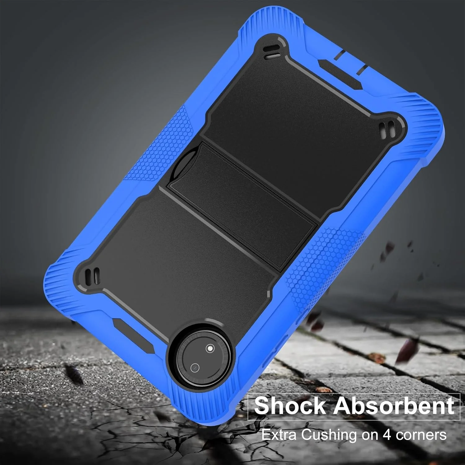 کیف تبلت مسافرتی سازگار با شیائومی Redmi Pad SE 8.7 اینچ 2024، قاب محافظ مقاوم در برابر ضربه هیبریدی سازگار با قاب شیائومی Redmi Pad SE 8.7