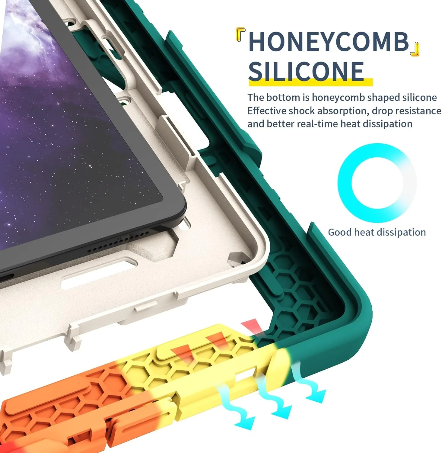 کیف تبلت مسافرتی سازگار با کودکان، سازگار با شیائومی Mi Pad 5/Mipad 5 Pro 11 اینچ 2021، دارای دسته چرخان 360 درجه، قاب پشتیبانی با دسته چرخان سه در یک کیف تبلت مسافرتی سازگار با کودکان، سازگار با شیائومی Mi Pad 5/Mipad 5 Pro 11 اینچ 2021، دارای دسته چرخان 360 درجه، قاب پشتیبانی با دسته چرخان سه در یک