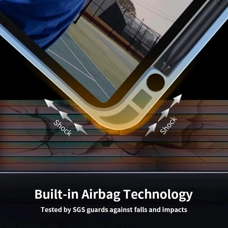 کاور محافظ مویز مناسب برای شیائومی ردمی پد پرو 2024، کاور باریک و سبک با پایه سه تایی، دارای عملکرد خواب و بیدار شدن خودکار و ضد خش برای تبلت ردمی پد پرو 12.1 اینچی (مشکی)