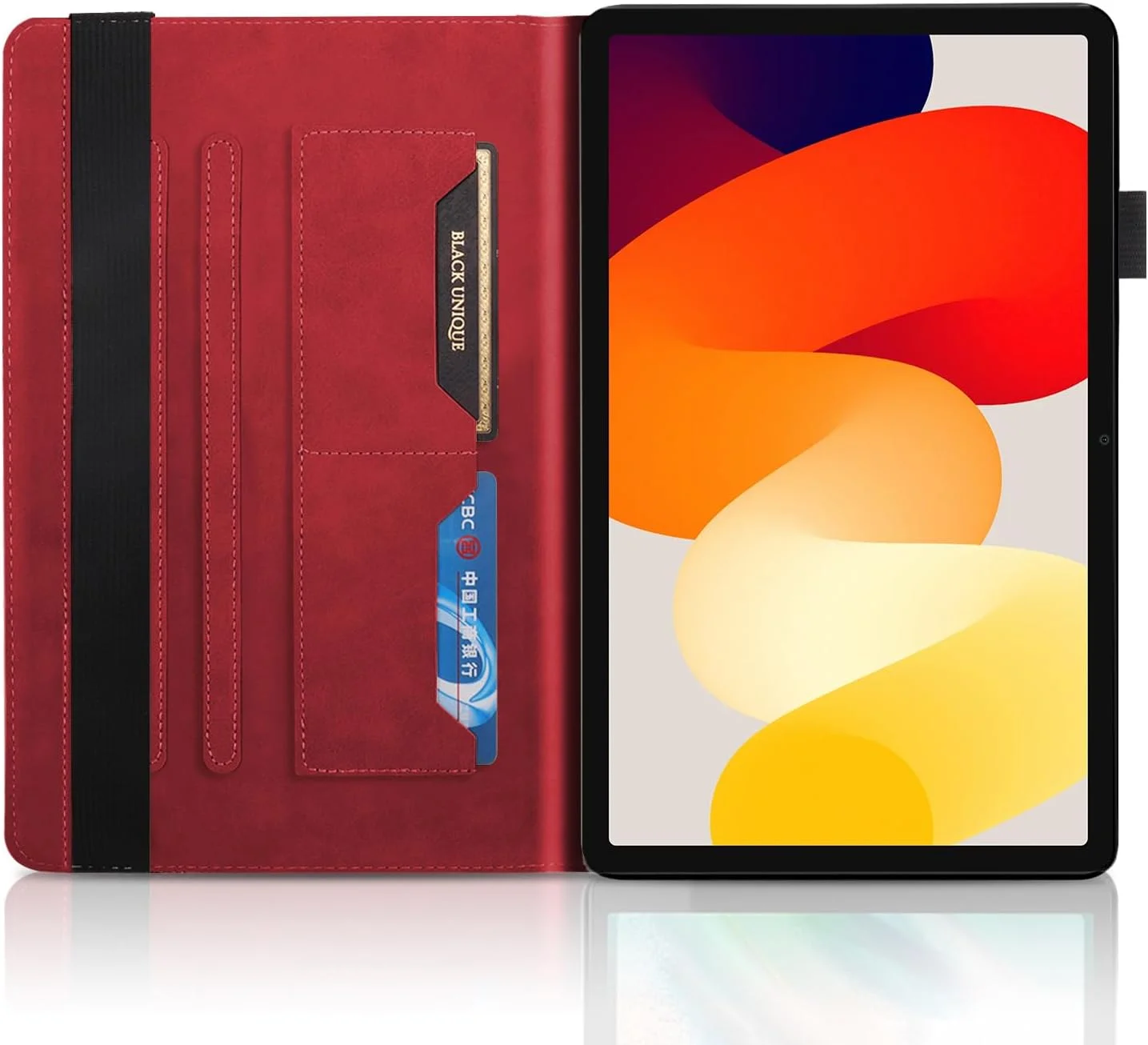 کاور چرمی تبلت Succtopy Xiaomi Redmi Pad SE 11 اینچ 2023، کیف محافظ تبلت Xiaomi Redmi Pad SE 11 اینچ با جای قلم و کیف پول مناسب برای Xiaomi Redmi Pad SE 2023 - قرمز کاور چرمی تبلت Succtopy Xiaomi Redmi Pad SE 11 اینچ 2023، کیف محافظ تبلت Xiaomi Redmi Pad SE 11 اینچ با جای قلم و کیف پول مناسب برای Xiaomi Redmi Pad SE 2023 - قرمز