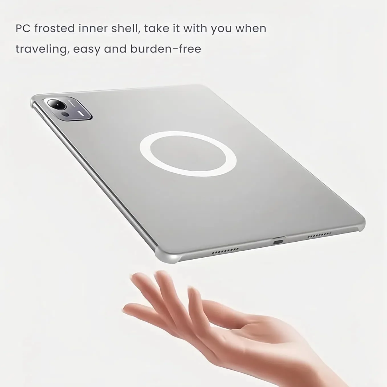 کاور مغناطیسی Gruattreay سازگار با تبلت Xiaomi Pad 7S Pro 12.5 اینچی مدل 2025، کاور دو طرفه هوشمند با قابلیت جداسازی مغناطیسی، دارای استند تاشو قابل تنظیم و جای قلم (مشکی) کاور مغناطیسی Gruattreay سازگار با تبلت Xiaomi Pad 7S Pro 12.5 اینچی مدل 2025، کاور دو طرفه هوشمند با قابلیت جداسازی مغناطیسی، دارای استند تاشو قابل تنظیم و جای قلم (مشکی)