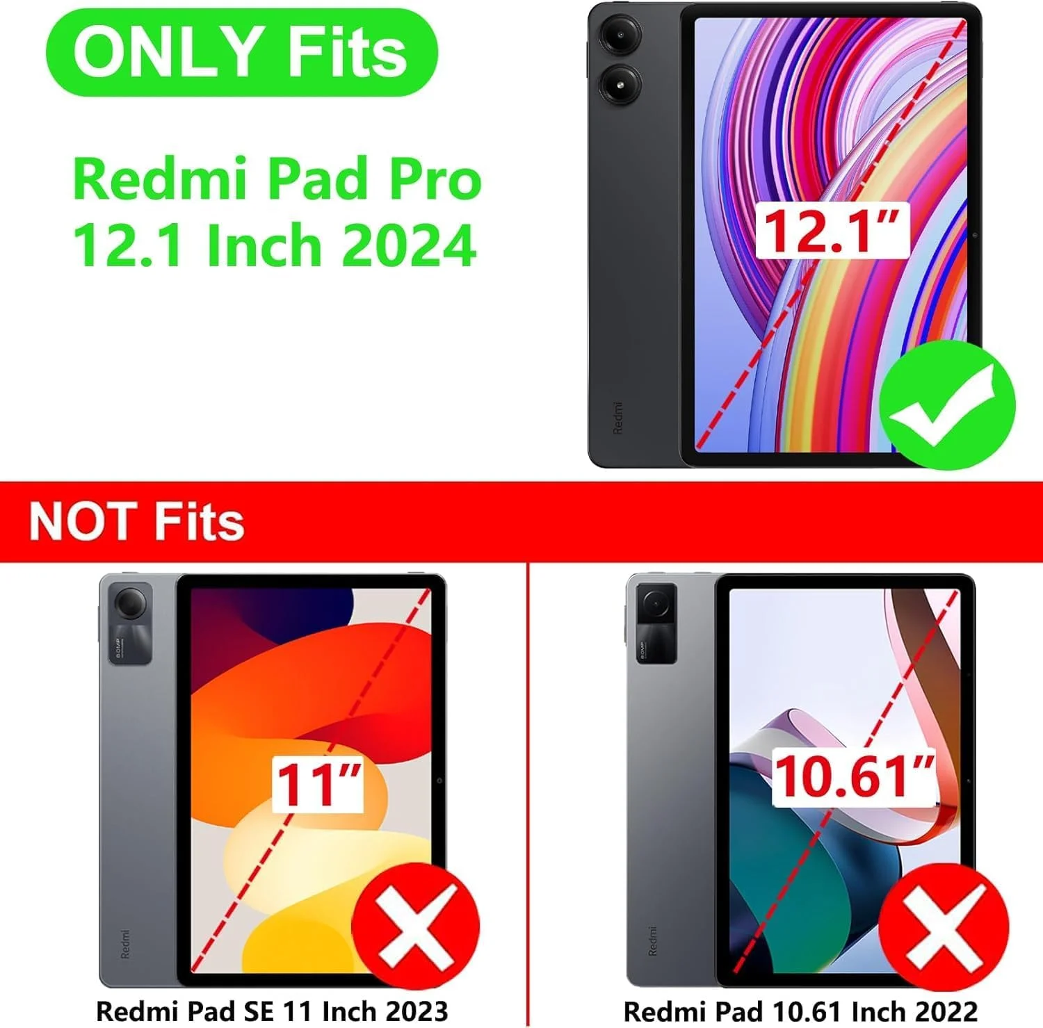 کیف محافظ چرمی ویتازی مناسب برای تبلت شیائومی Redmi Pad Pro 12.1 اینچ 2024، کیف محافظ تجاری چرمی PU برای Redmi Pad Pro 5G با جای کارت و استند - مشکی کیف محافظ چرمی ویتازی مناسب برای تبلت شیائومی Redmi Pad Pro 12.1 اینچ 2024، کیف محافظ تجاری چرمی PU برای Redmi Pad Pro 5G با جای کارت و استند - مشکی
