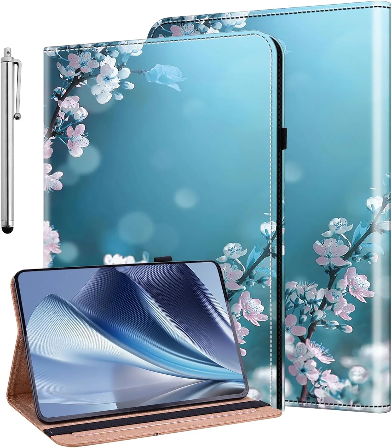 KEDBBAO Case for Xiaomi Redmi Pad SE 11 Inch 2023 Protective Flip PU Leather Wallet Cover Case with Pen Holder and Stand Function for Redmi Pad SE Case, Plum Blossom KEDBBAO Case for Xiaomi Redmi Pad SE 11 Inch 2023 Protective Flip PU Leather Wallet Cover Case with Pen Holder and Stand Function for Redmi Pad SE Case, Plum Blossom