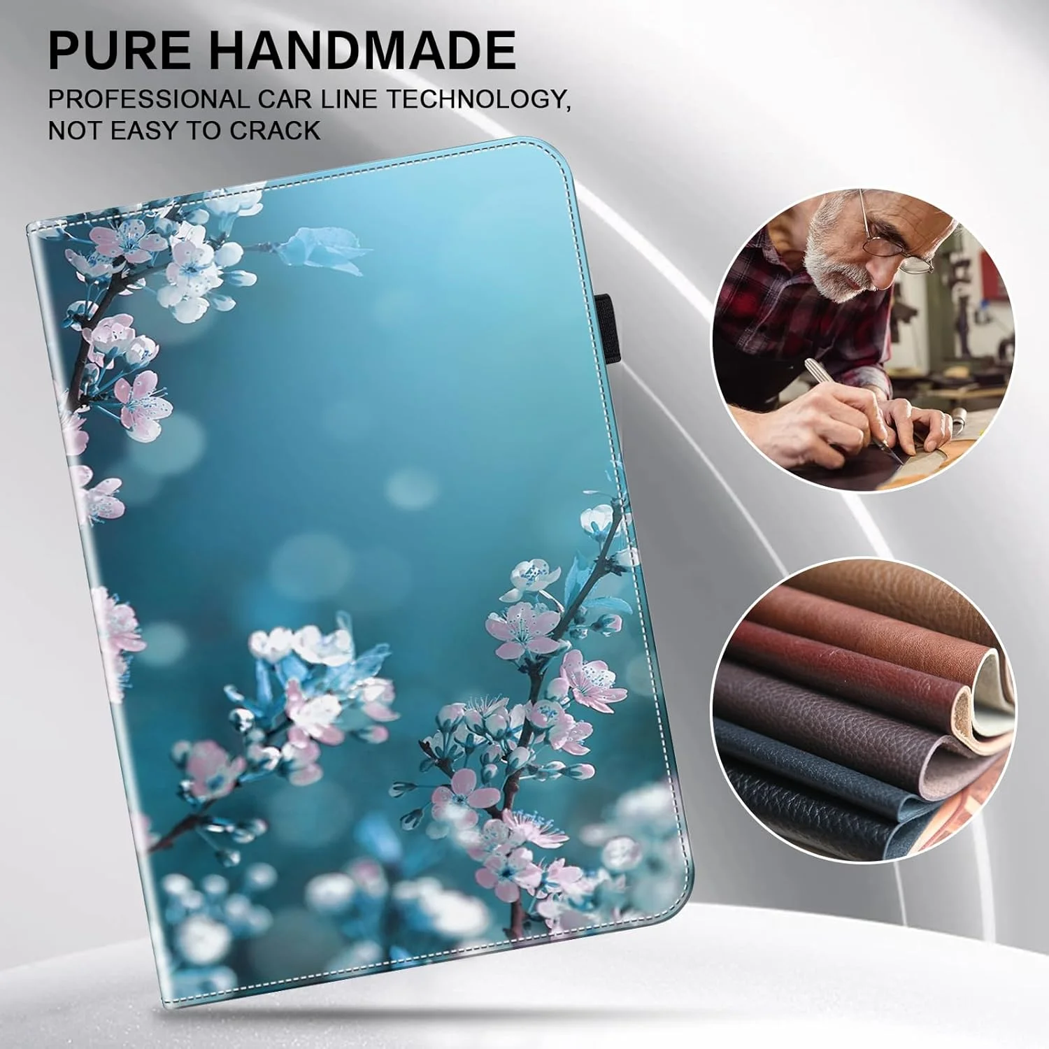 KEDBBAO Case for Xiaomi Redmi Pad SE 11 Inch 2023 Protective Flip PU Leather Wallet Cover Case with Pen Holder and Stand Function for Redmi Pad SE Case, Plum Blossom KEDBBAO Case for Xiaomi Redmi Pad SE 11 Inch 2023 Protective Flip PU Leather Wallet Cover Case with Pen Holder and Stand Function for Redmi Pad SE Case, Plum Blossom