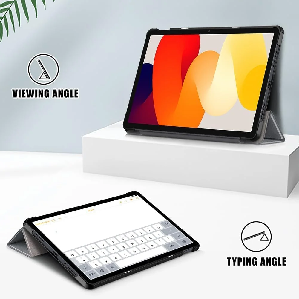 کیف تبلت XIEHUZA برای شیائومی Redmi Pad SE 11 اینچ 2023، کیف تاشو چرمی PU فوق العاده نازک با قابلیت خواب/بیدار شدن خودکار برای شیائومی Redmi Pad SE (خاکستری) کیف تبلت XIEHUZA برای شیائومی Redmi Pad SE 11 اینچ 2023، کیف تاشو چرمی PU فوق العاده نازک با قابلیت خواب/بیدار شدن خودکار برای شیائومی Redmi Pad SE (خاکستری)