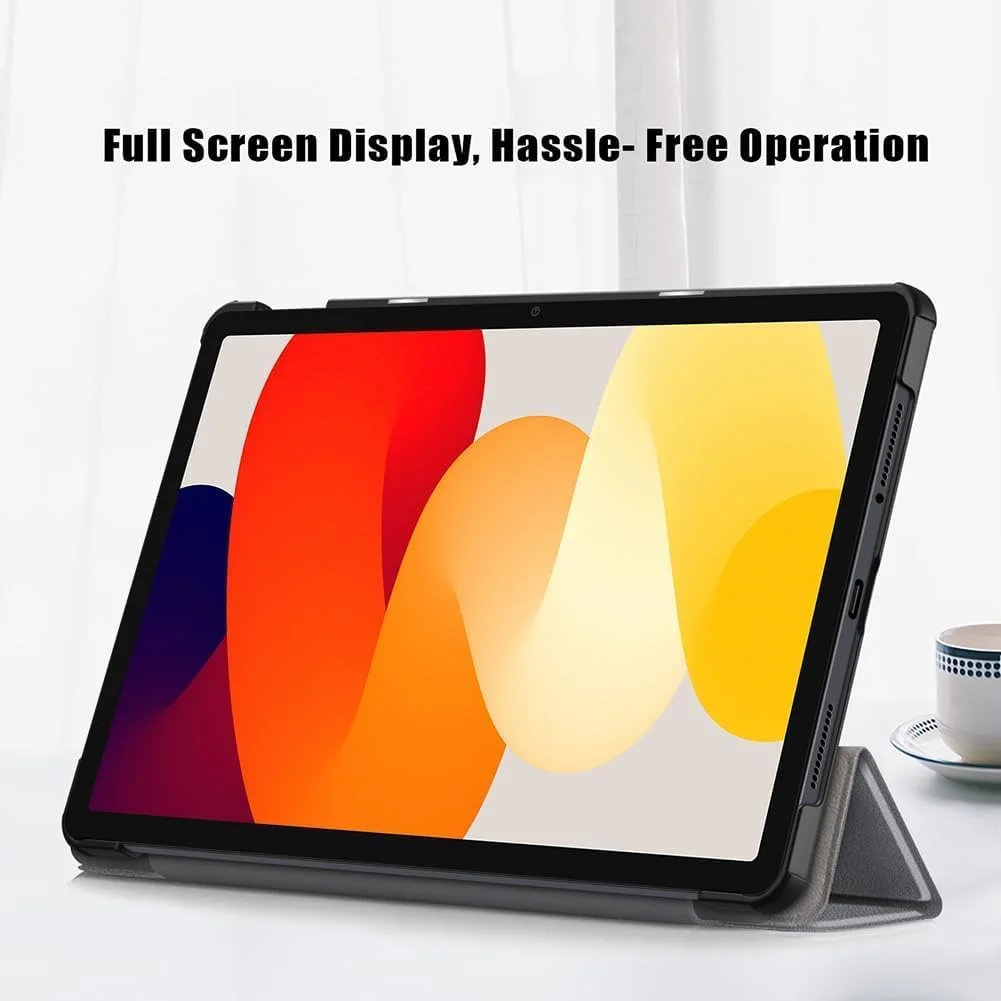 کیف تبلت XIEHUZA برای شیائومی Redmi Pad SE 11 اینچ 2023، کیف تاشو چرمی PU فوق العاده نازک با قابلیت خواب/بیدار شدن خودکار برای شیائومی Redmi Pad SE (خاکستری) کیف تبلت XIEHUZA برای شیائومی Redmi Pad SE 11 اینچ 2023، کیف تاشو چرمی PU فوق العاده نازک با قابلیت خواب/بیدار شدن خودکار برای شیائومی Redmi Pad SE (خاکستری)