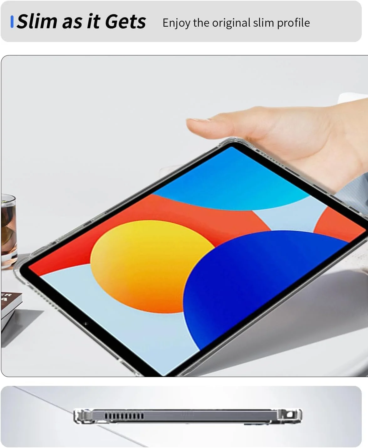 کاور تبلت Sumaswit برای شیائومی Redmi Pad SE 4G 8.7 اینچ (2024) شفاف، نازک، سبک وزن، ضد خش، محافظ بادوام سیلیکونی لاستیکی TPU کاور شفاف کاور تبلت Sumaswit برای شیائومی Redmi Pad SE 4G 8.7 اینچ (2024) شفاف، نازک، سبک وزن، ضد خش، محافظ بادوام سیلیکونی لاستیکی TPU کاور شفاف