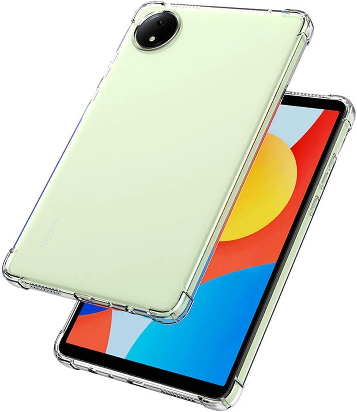 کاور تبلت Sumaswit برای شیائومی Redmi Pad SE 4G 8.7 اینچ (2024) شفاف، نازک، سبک وزن، ضد خش، محافظ بادوام سیلیکونی لاستیکی TPU کاور شفاف کاور تبلت Sumaswit برای شیائومی Redmi Pad SE 4G 8.7 اینچ (2024) شفاف، نازک، سبک وزن، ضد خش، محافظ بادوام سیلیکونی لاستیکی TPU کاور شفاف