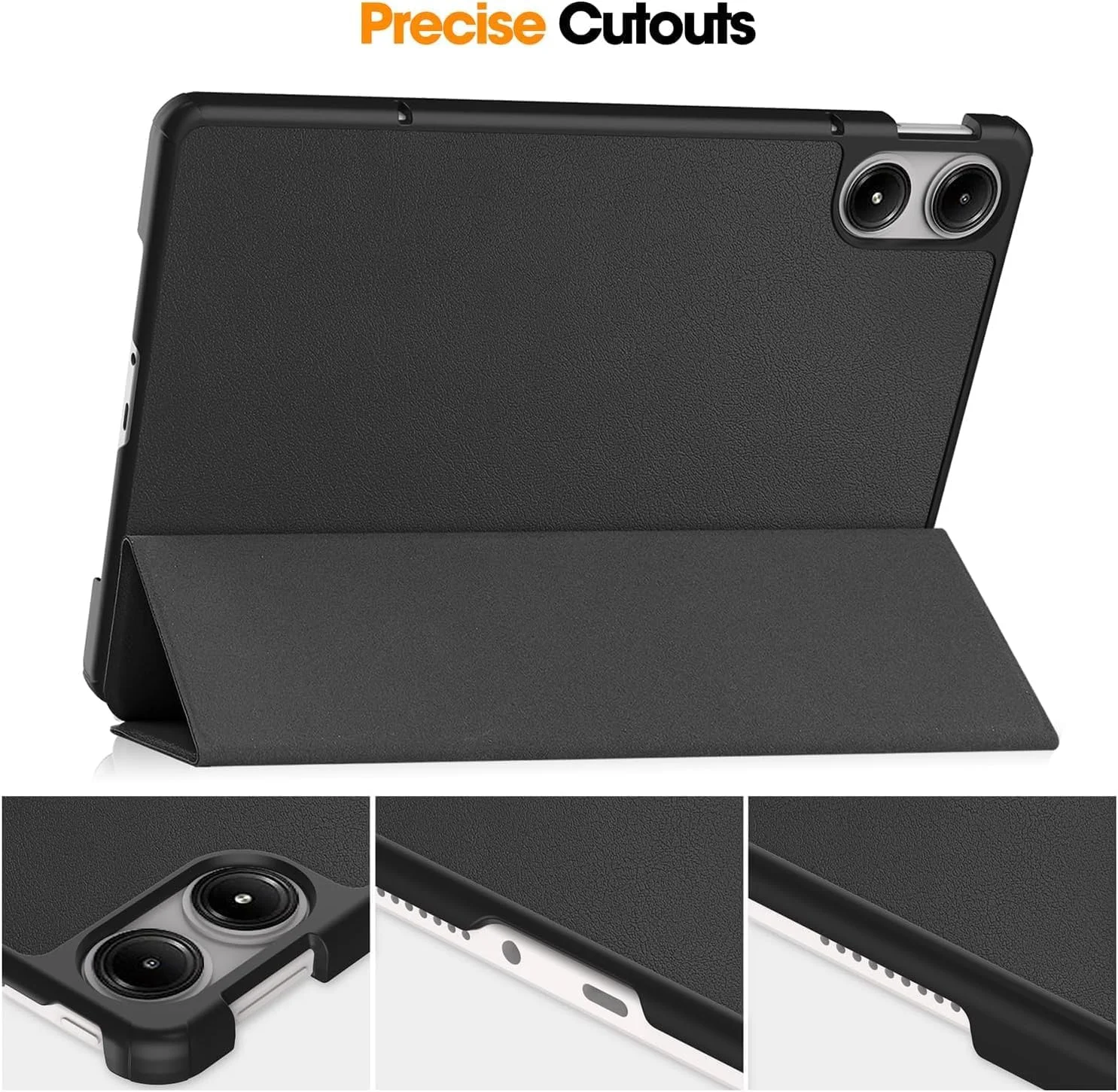 کاور محافظتی Muzz برای شیائومی Redmi Pad Pro 12.1 اینچ، کیف پول چرمی PU مشکی با محافظ صفحه نمایش شیشه ای حرارت دیده (آبی) کاور محافظتی Muzz برای شیائومی Redmi Pad Pro 12.1 اینچ، کیف پول چرمی PU مشکی با محافظ صفحه نمایش شیشه ای حرارت دیده (آبی)