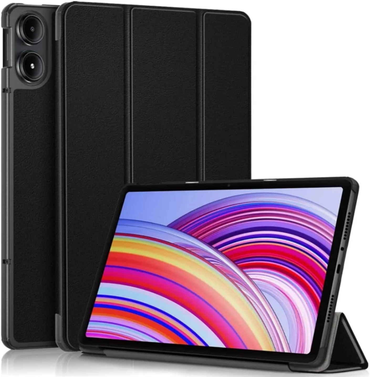 کیف تاشو سه لایه Skeido مناسب برای تبلت شیائومی Redmi Pad Pro 2024 مدل Red Mi Pad Pro 12.1 با قابلیت خواب خودکار (مشکی) کیف تاشو سه لایه Skeido مناسب برای تبلت شیائومی Redmi Pad Pro 2024 مدل Red Mi Pad Pro 12.1 با قابلیت خواب خودکار (مشکی)