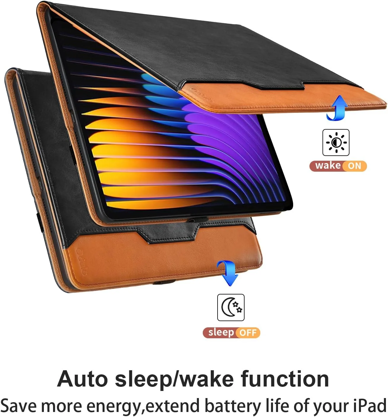 Case for Xiaomi Pad 7 / Xiaomi Pad 7 Pro (2025) 11.2 Inch PU Leather Protective Case with Pocket and Pen Loop, Auto Sleep/Wake Function Smart Cover with Stand Function - Black Case for Xiaomi Pad 7 / Xiaomi Pad 7 Pro (2025) 11.2 Inch PU Leather Protective Case with Pocket and Pen Loop, Auto Sleep/Wake Function Smart Cover with Stand Function - Black
