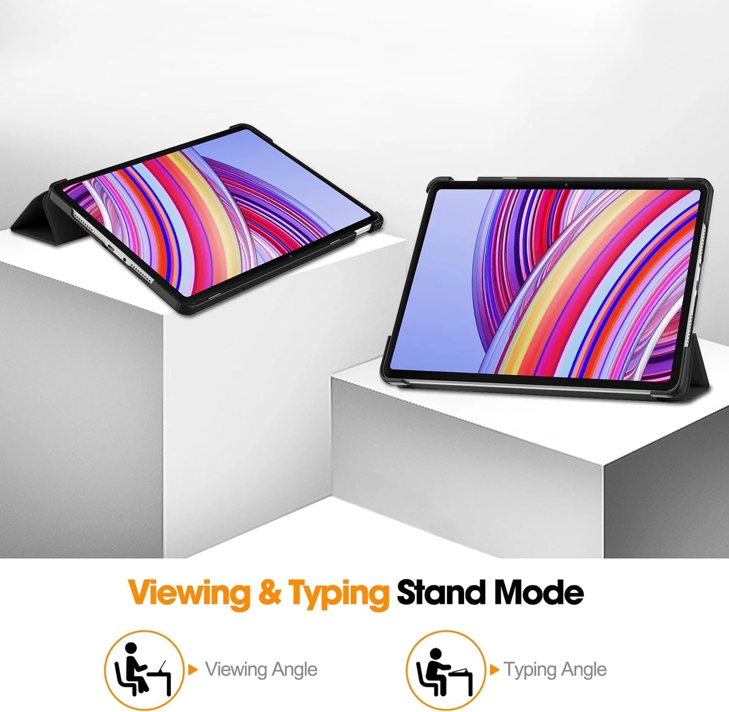 کاور محافظتی Muzz برای شیائومی Redmi Pad Pro 12.1 اینچ، کیف پول چرمی PU مشکی با محافظ صفحه نمایش شیشه ای حرارت دیده (آبی) کاور محافظتی Muzz برای شیائومی Redmi Pad Pro 12.1 اینچ، کیف پول چرمی PU مشکی با محافظ صفحه نمایش شیشه ای حرارت دیده (آبی)